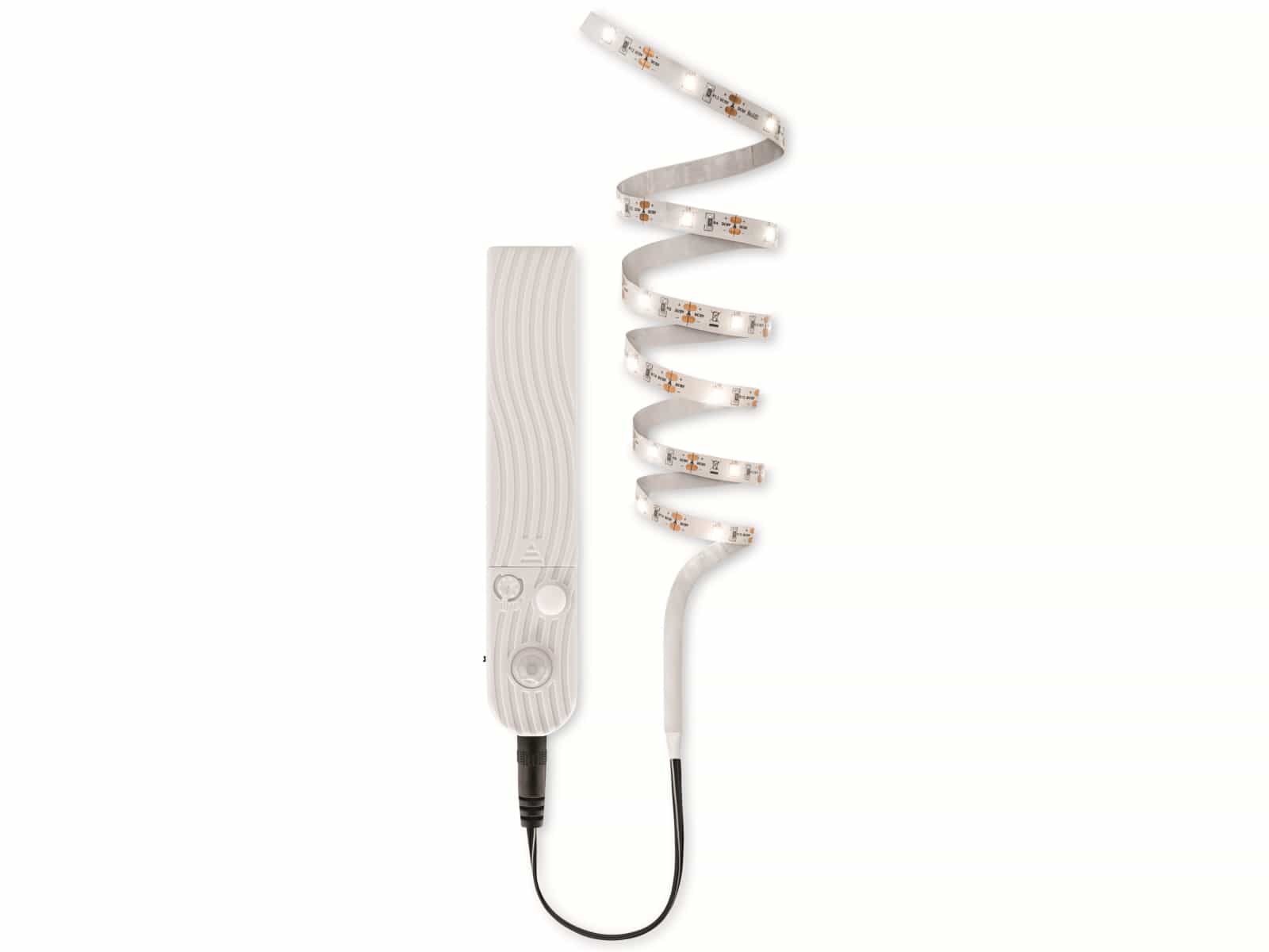 ANSMANN LED-Band 60 LEDs, Bewegungs-/Dämmerungssensor, inklusive 4 Micro-Batterien ANSMANN LED-Band 60 LEDs, Bewegungs-/Dämmerungssensor, inklusive 4 Micro-Batterien