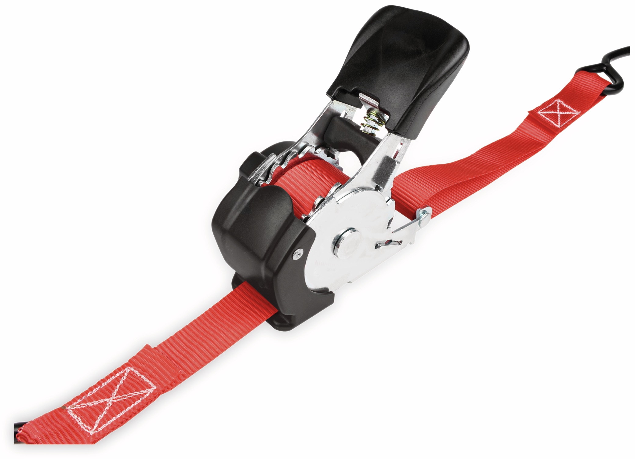LAS Spanngurt 10344, mit Aufrollautomatik, 250 daN, 3 m LAS Spanngurt 10344, mit Aufrollautomatik, 250 daN, 3 m