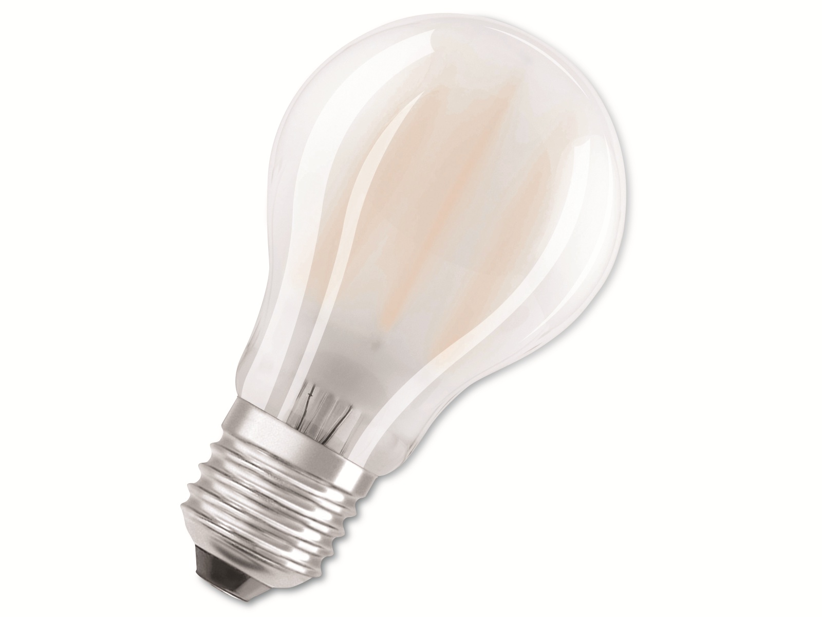 OSRAM LED-Filament-Lampe, CLA100, matt, E27, EEK: D, 11W, 1521lm, 2700K, 3 Stk OSRAM LED-Filament-Lampe, CLA100, matt, E27, EEK: D, 11W, 1521lm, 2700K, 3 Stk
