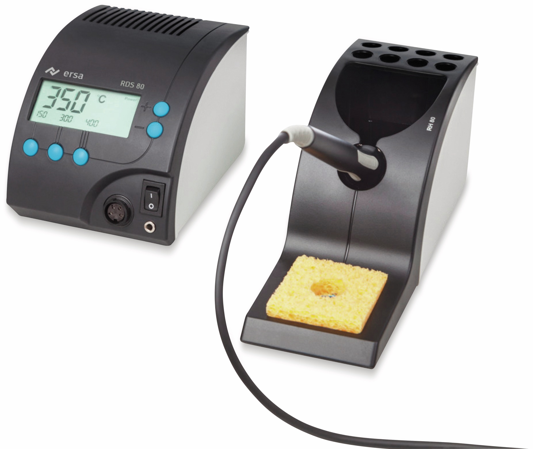 ERSA Elektronisch temperaturgeregelte Lötstation, RDS 80, 80W ERSA Elektronisch temperaturgeregelte Lötstation, RDS 80, 80W