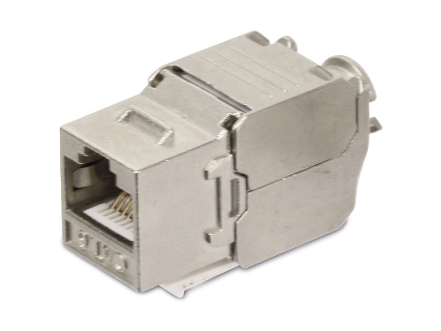 RED4POWER Einbau-Modul KM-C6G, CAT.6, Metall RED4POWER Einbau-Modul KM-C6G, CAT.6, Metall