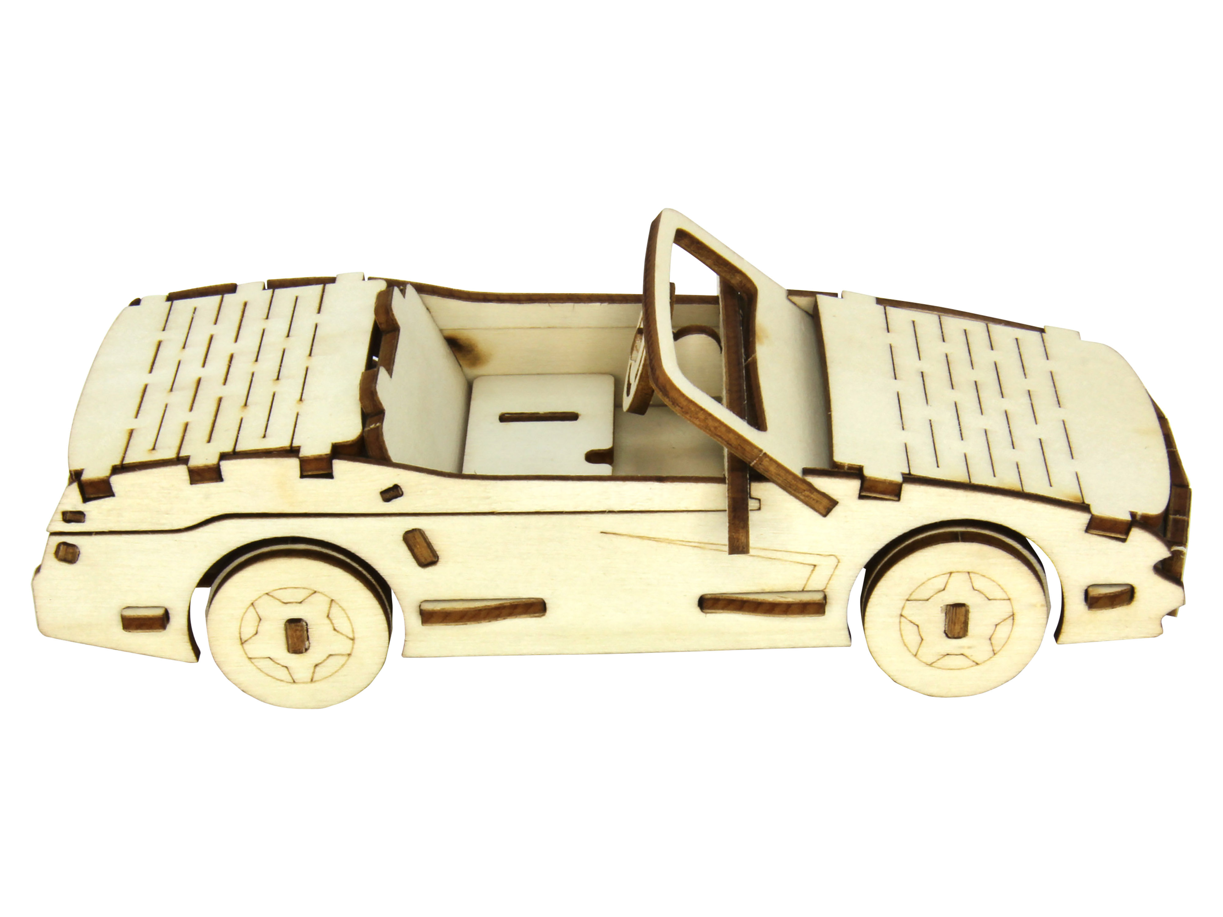 SOL-EXPERT 3D Holz Puzzle Sportwagen SOL-EXPERT 3D Holz Puzzle Sportwagen