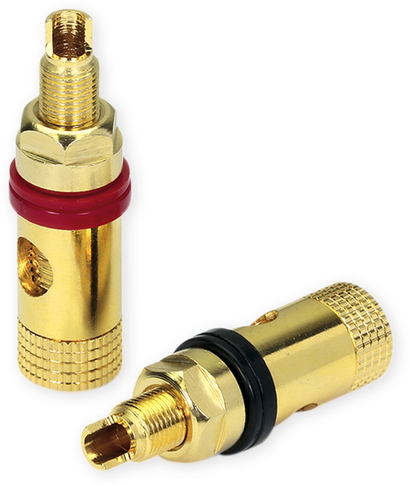 DYNAVOX Bananeneinbaubuchse PRO V, 2er-Set, vergoldet DYNAVOX Bananeneinbaubuchse PRO V, 2er-Set, vergoldet