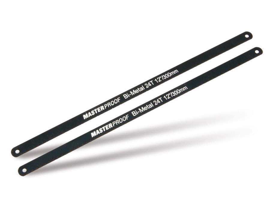 MASTERPROOF Bi-Metall Ersatz-Sägeblätter 24T, 300 mm, 2 Stück MASTERPROOF Bi-Metall Ersatz-Sägeblätter 24T, 300 mm, 2 Stück