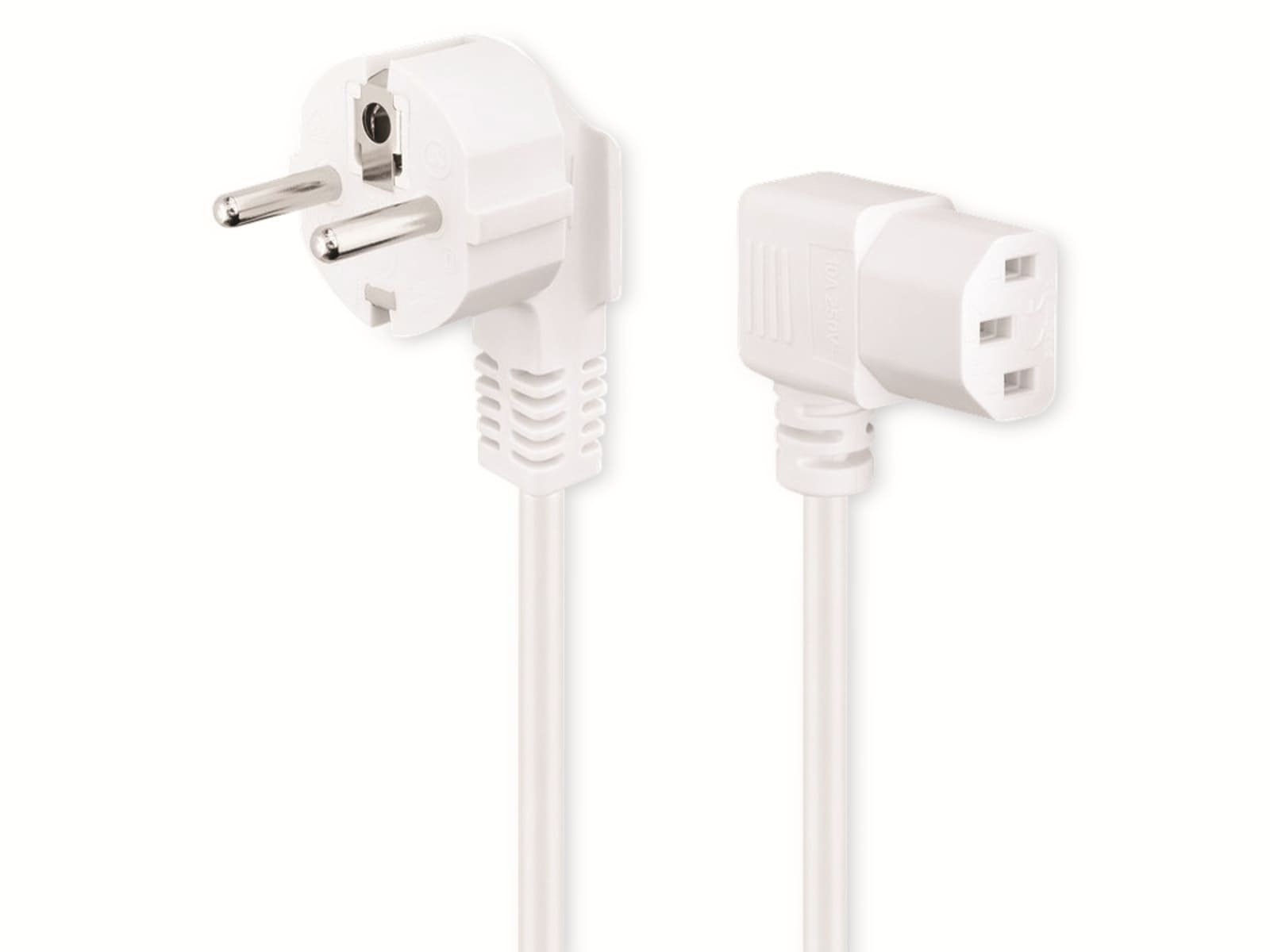 GOOBAY Kaltgerätekabel NK 102 W-150, 1,5 m, weiß GOOBAY Kaltgerätekabel NK 102 W-150, 1,5 m, weiß