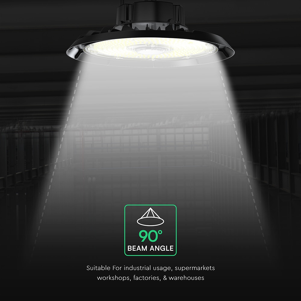 V-TAC LED-Hallenstrahler VT-240746, EEK: D, 100W, 15500lm, 6500K, 90°, IP65