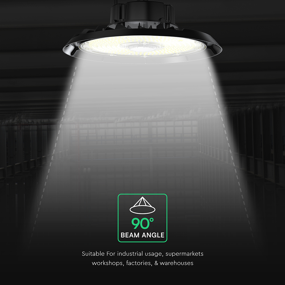 V-TAC LED-Hallenstrahler VT-240746, EEK: D, 100W, 15500lm, 6500K, 90°, IP65 V-TAC LED-Hallenstrahler VT-240746, EEK: D, 100W, 15500lm, 6500K, 90°, IP65