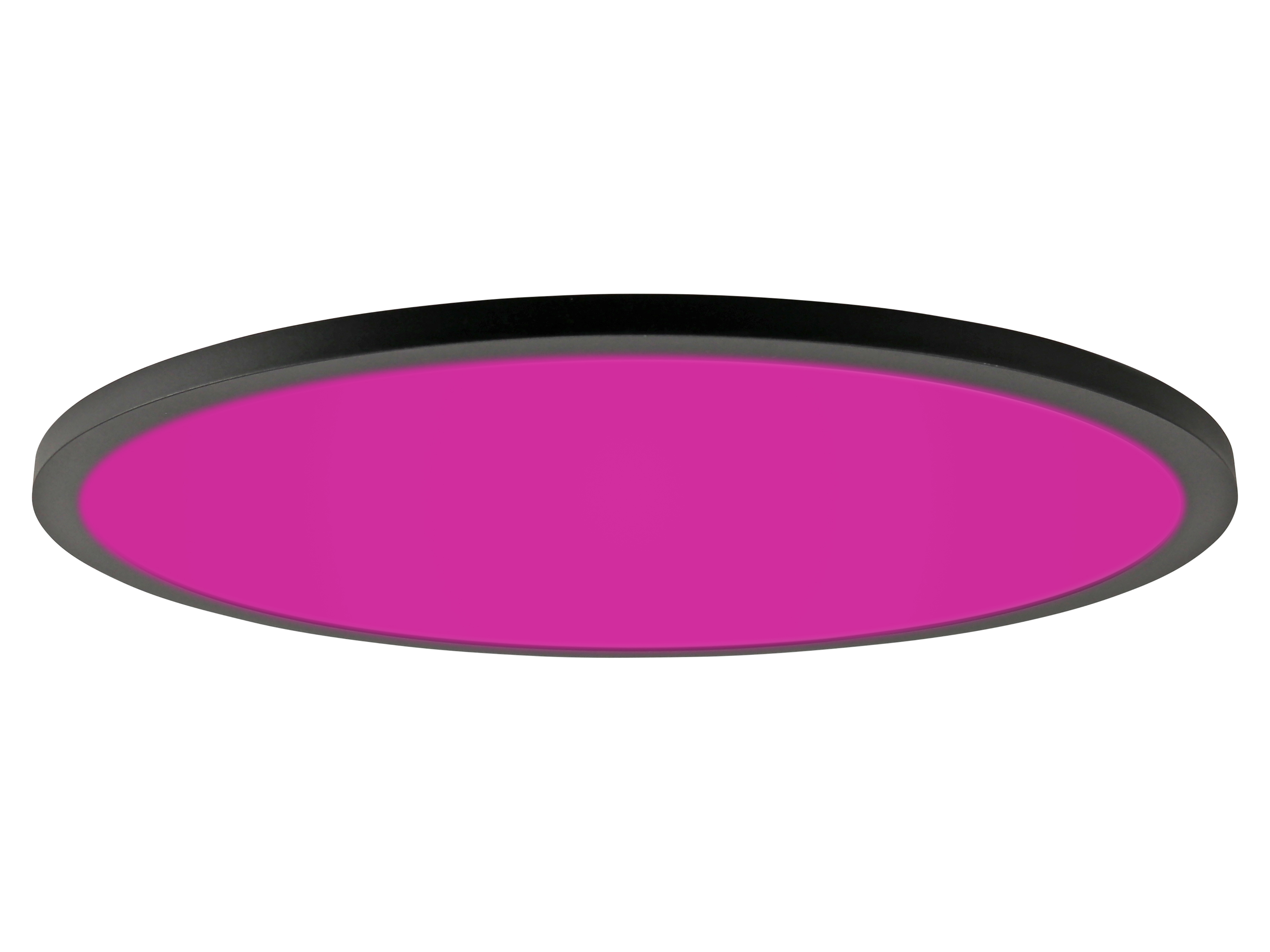 LED-Deckenleuchte, 23,5 W, CCT, 1600 lm, 2700...5000 K, IP44, schwarz