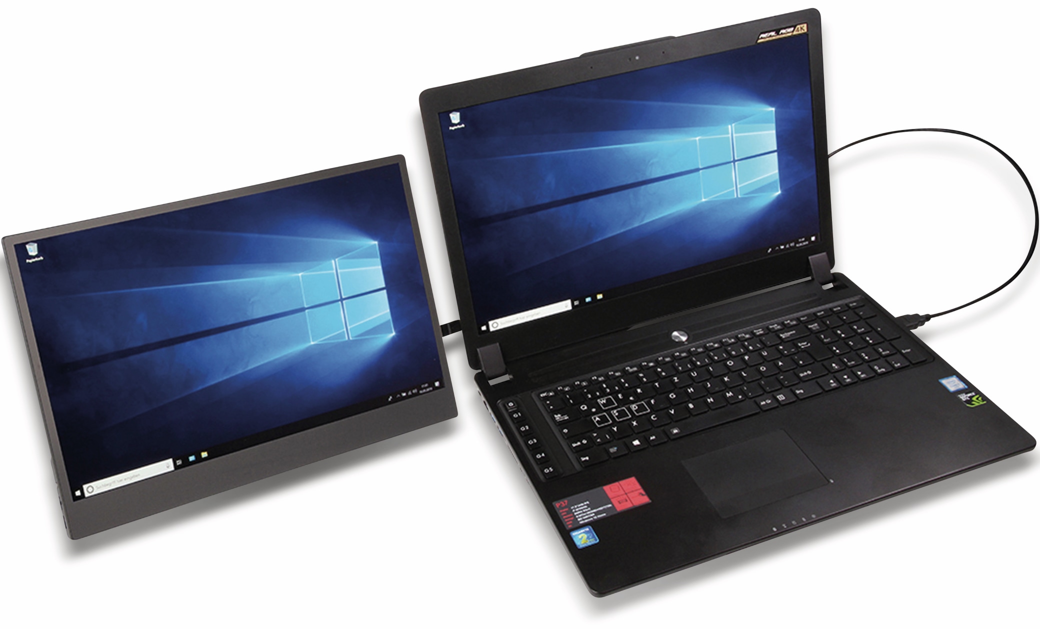 JOY-IT USB-C Touch-Monitor Joy-View 15, 15,6", HDMI, 1920x1080