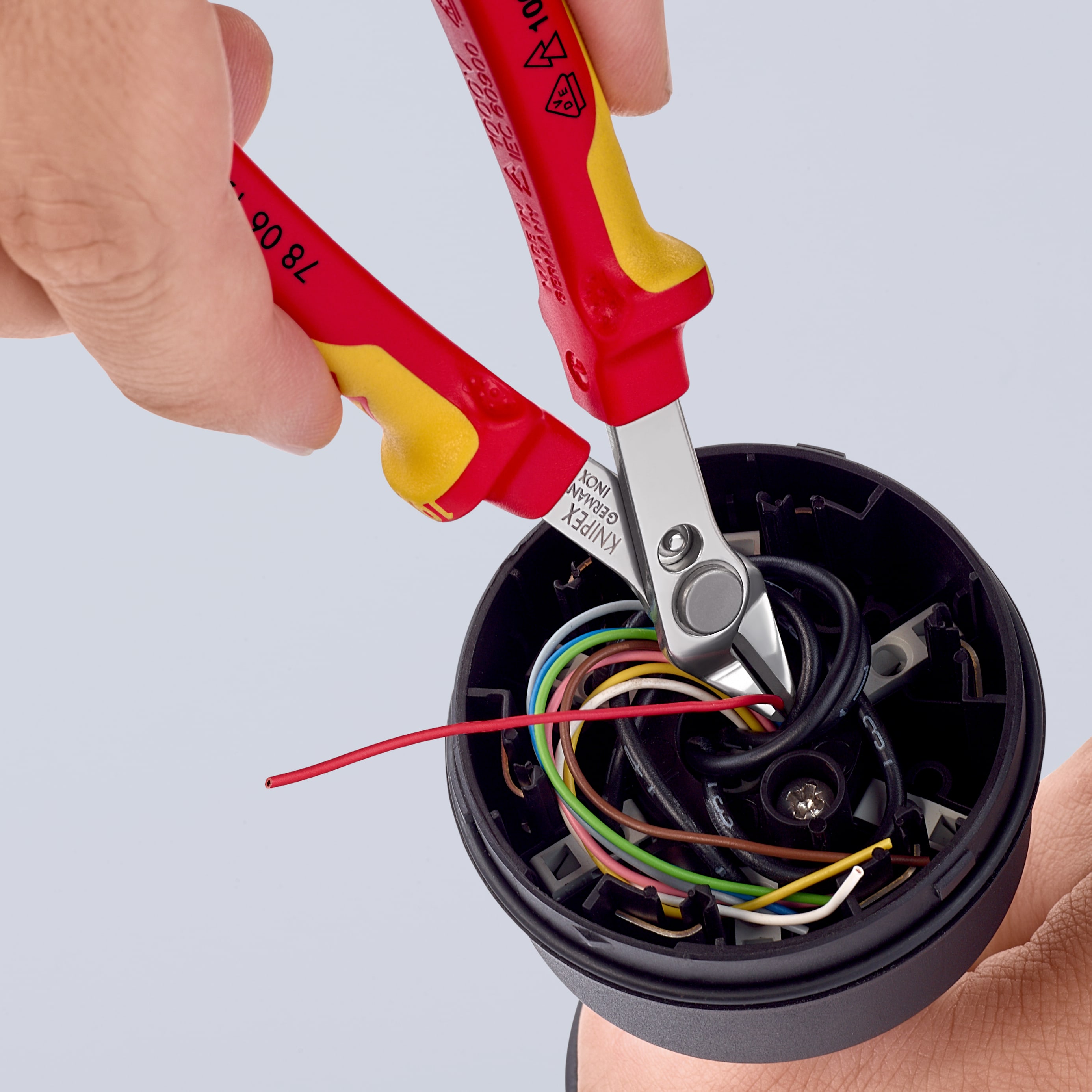 KNIPEX Seitenschneider Electronic Super Knips VDE, 78 06 125, 125 mm KNIPEX Seitenschneider Electronic Super Knips VDE, 78 06 125, 125 mm