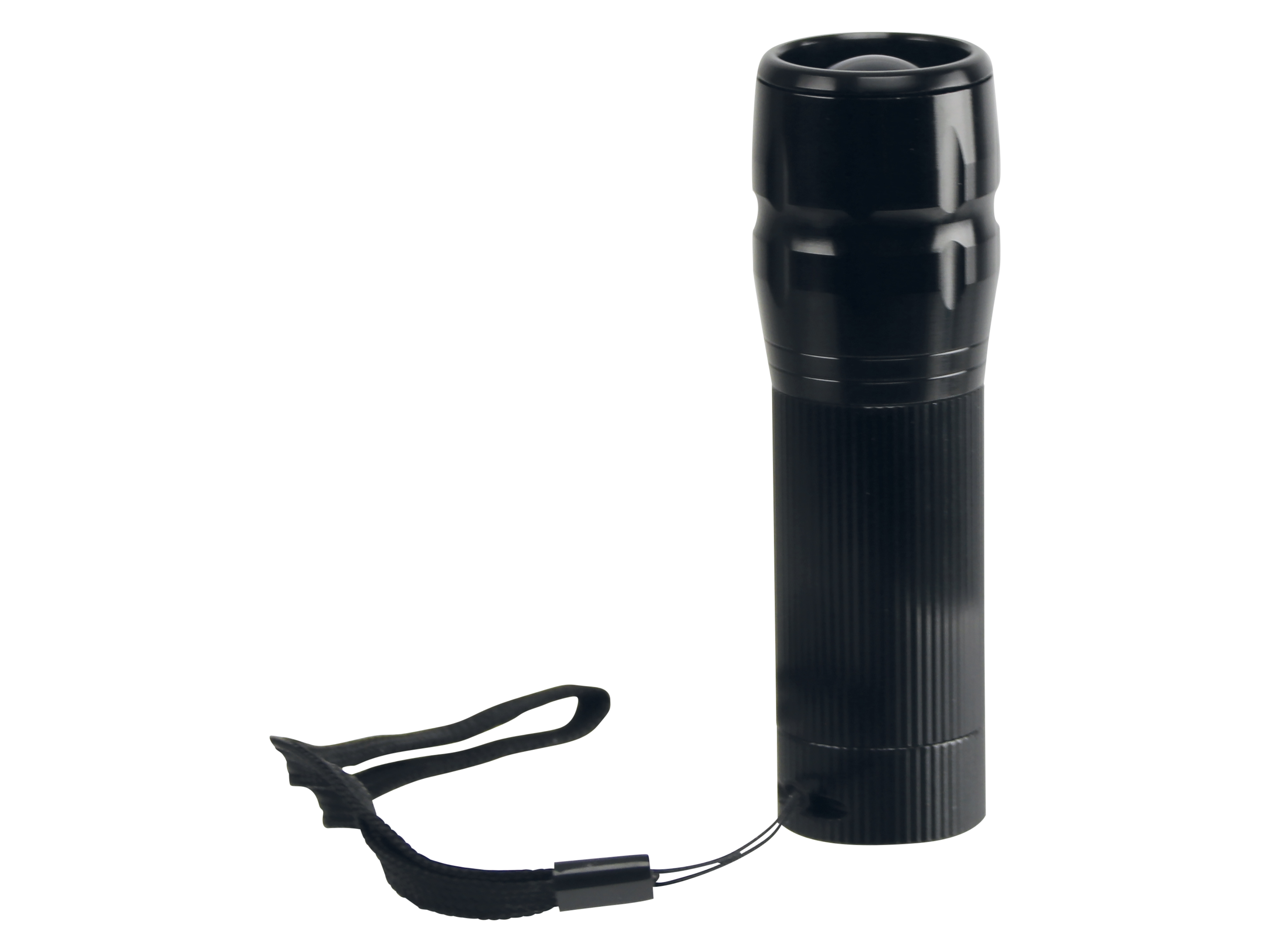 LED-Taschenlampe, Alu, 5 W OSRAM LED, schwarz, 4xMicro LED-Taschenlampe, Alu, 5 W OSRAM LED, schwarz, 4xMicro