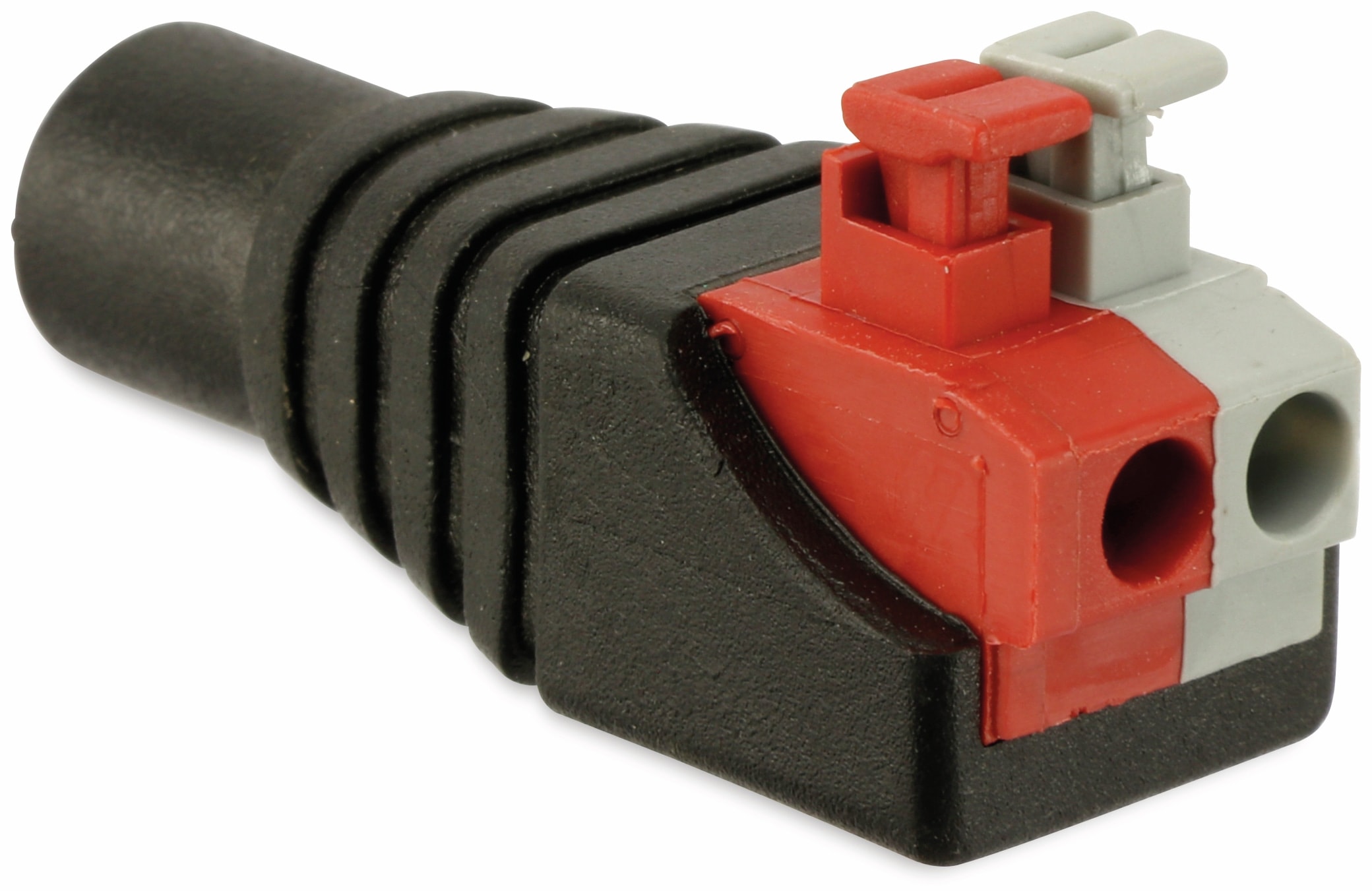 Hohlkupplungsadapter, 5,5/2,5 mm auf Steckklemmen