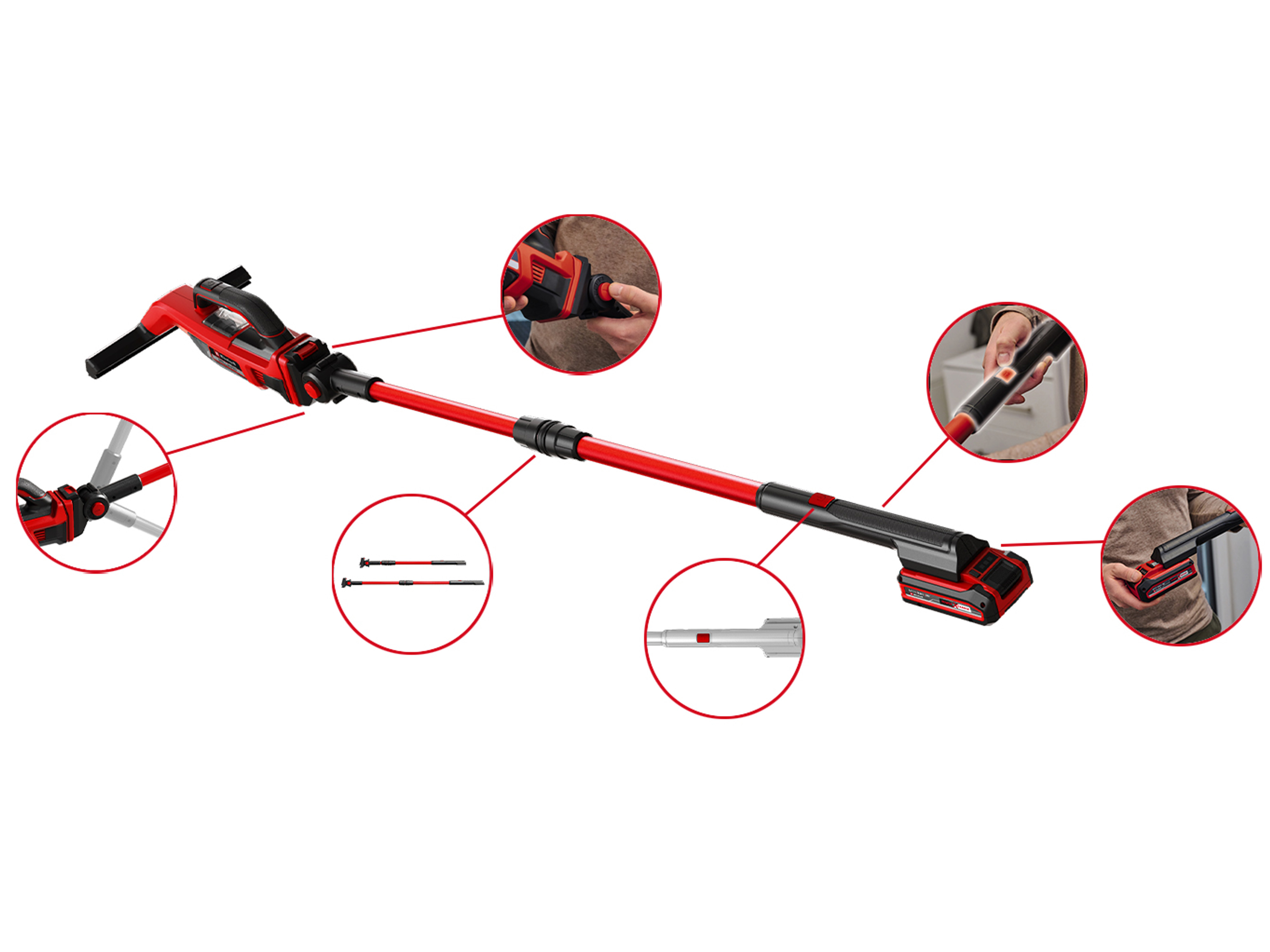 EINHELL Teleskopstangenset Brillianto EINHELL Teleskopstangenset Brillianto