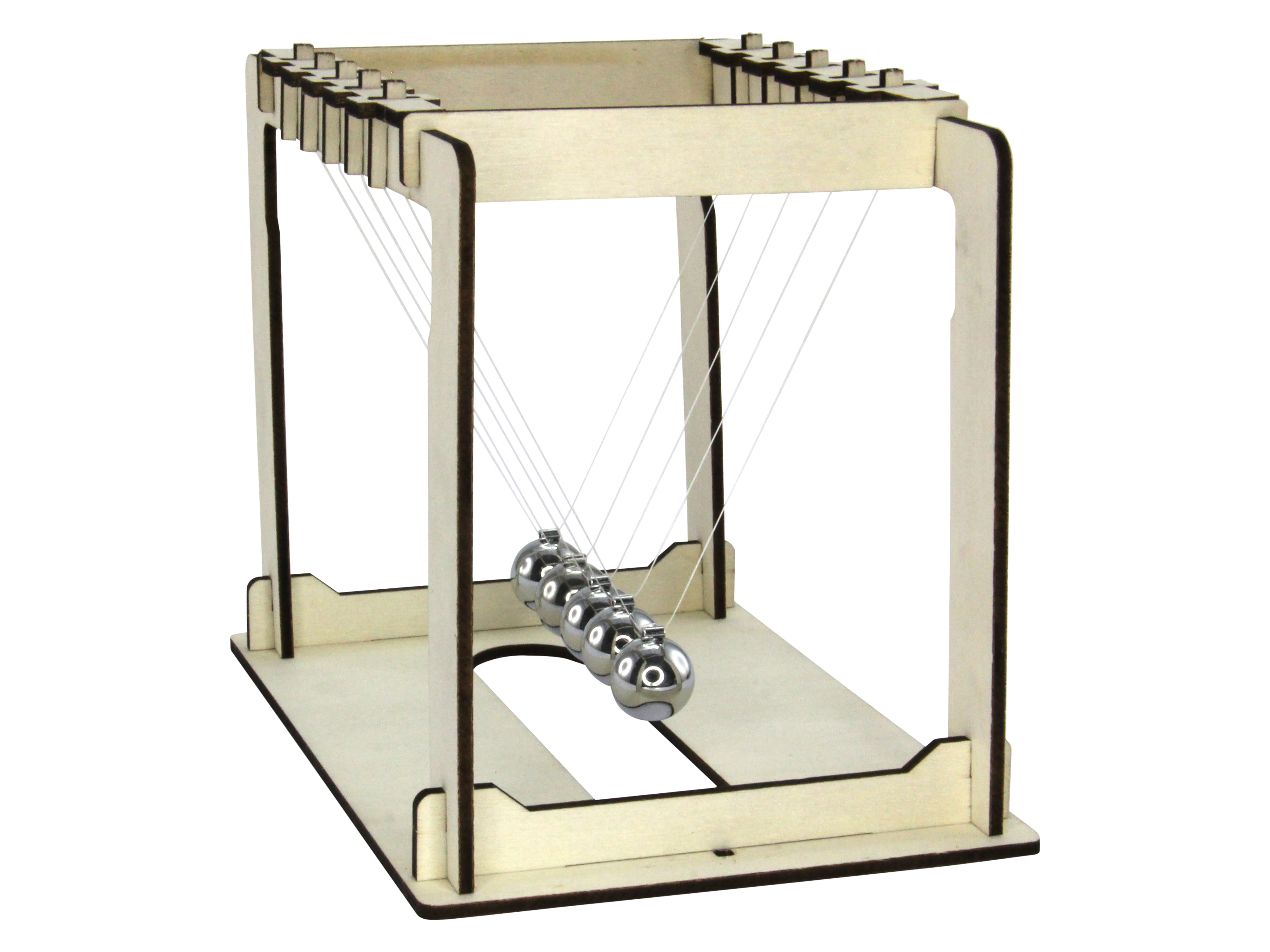 SOL-EXPERT Funktionsmodell Pendulum mit 5 Metallkugeln SOL-EXPERT Funktionsmodell Pendulum mit 5 Metallkugeln