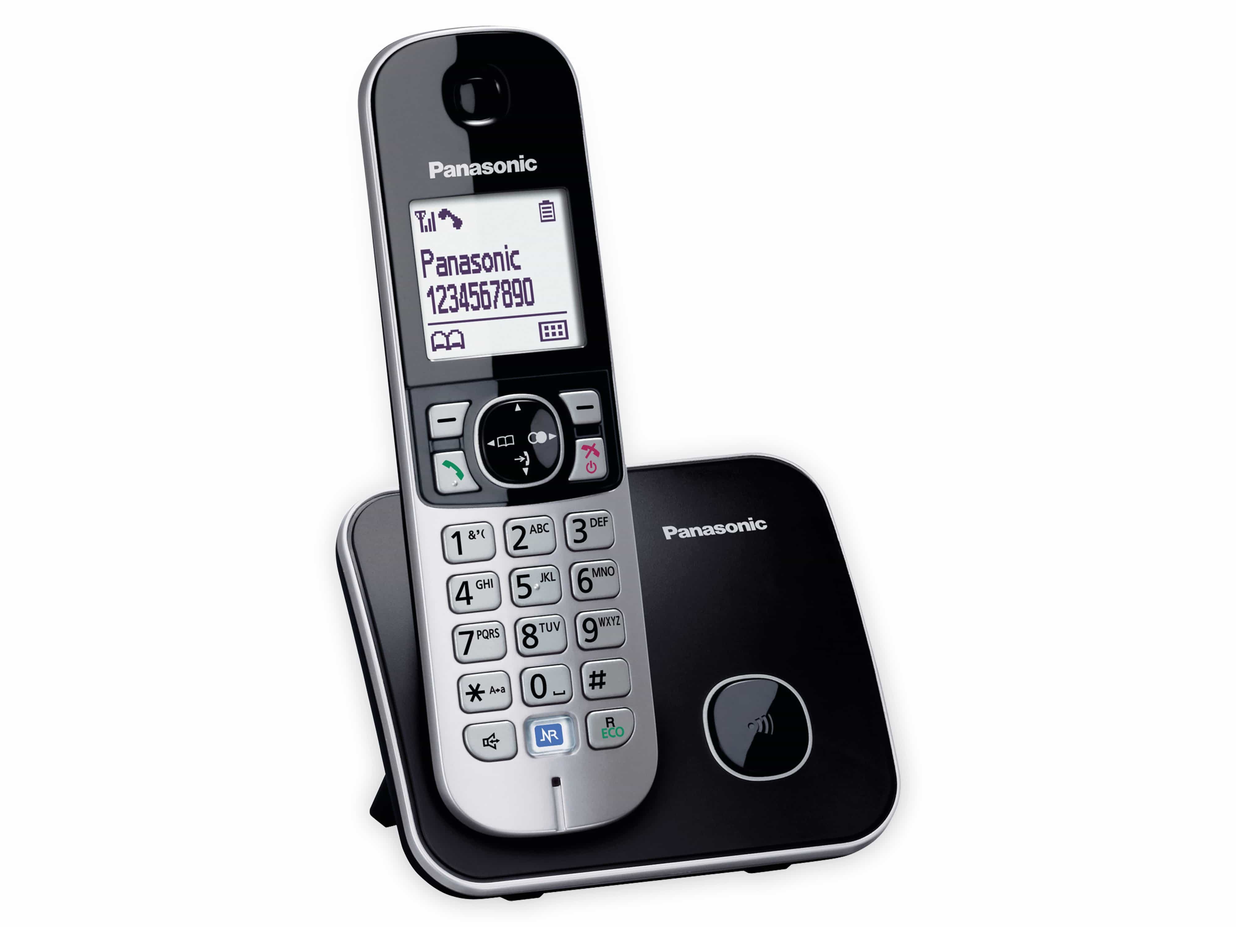 PANASONIC DECT-Telefon KX-TG6811Gs, perlsilber PANASONIC DECT-Telefon KX-TG6811Gs, perlsilber
