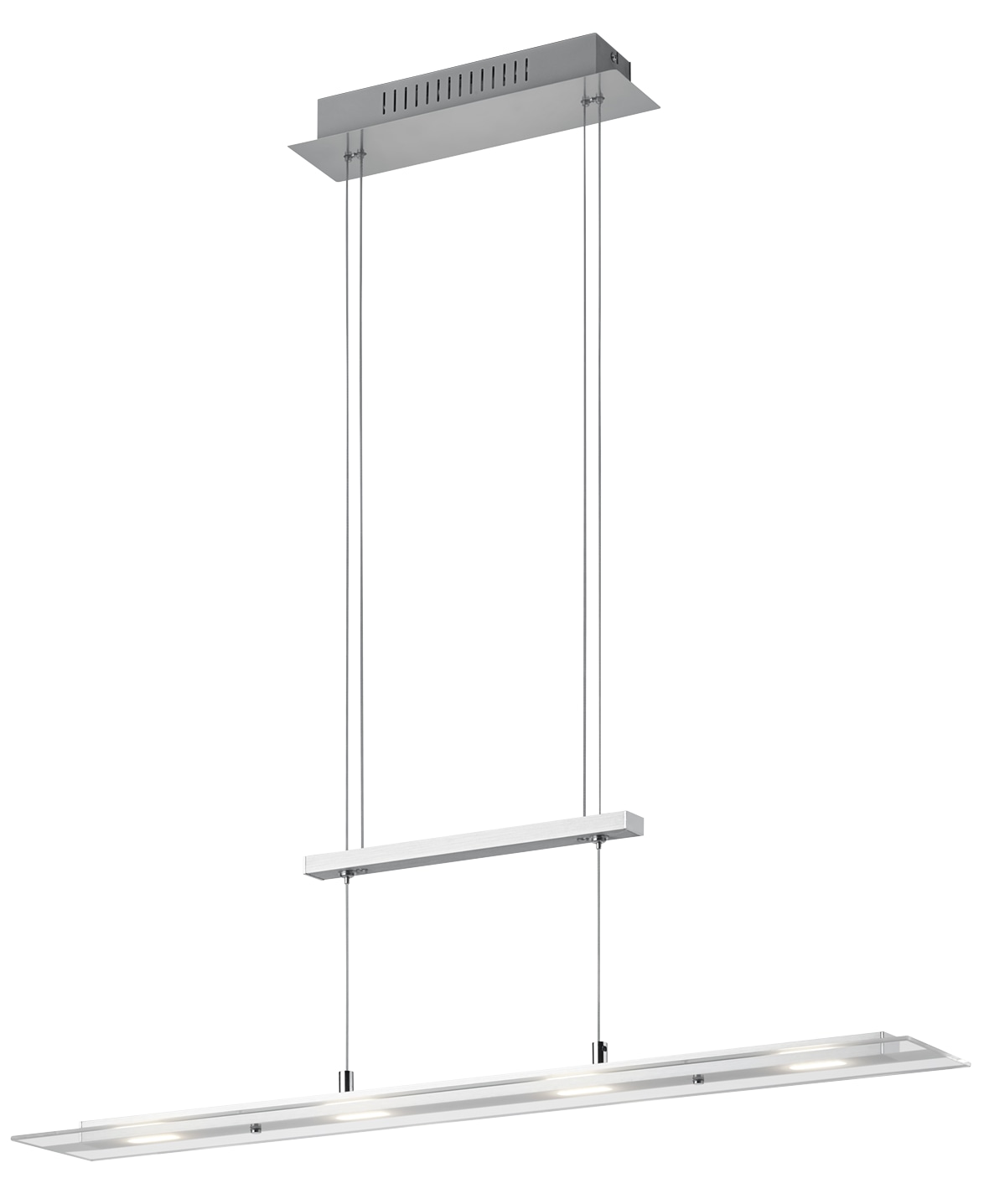REALITY LED-Pendelleuchte Milos R32004107 nickel-matt, 20 W, 2200 lm, 3000 K REALITY LED-Pendelleuchte Milos R32004107 nickel-matt, 20 W, 2200 lm, 3000 K