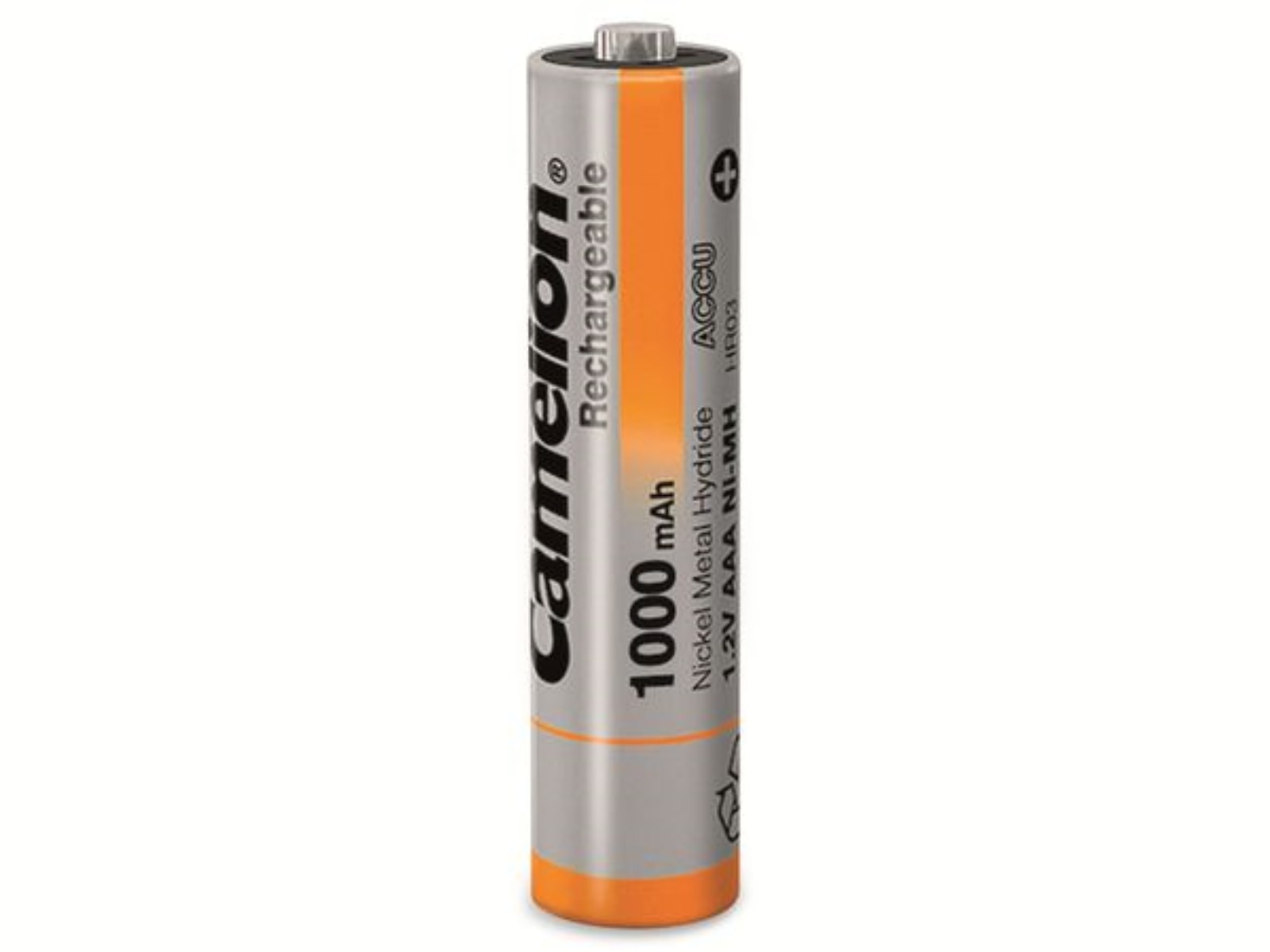 CAMELION NiMH-Micro-Akku 1000 mAh, 2 Stück CAMELION NiMH-Micro-Akku 1000 mAh, 2 Stück