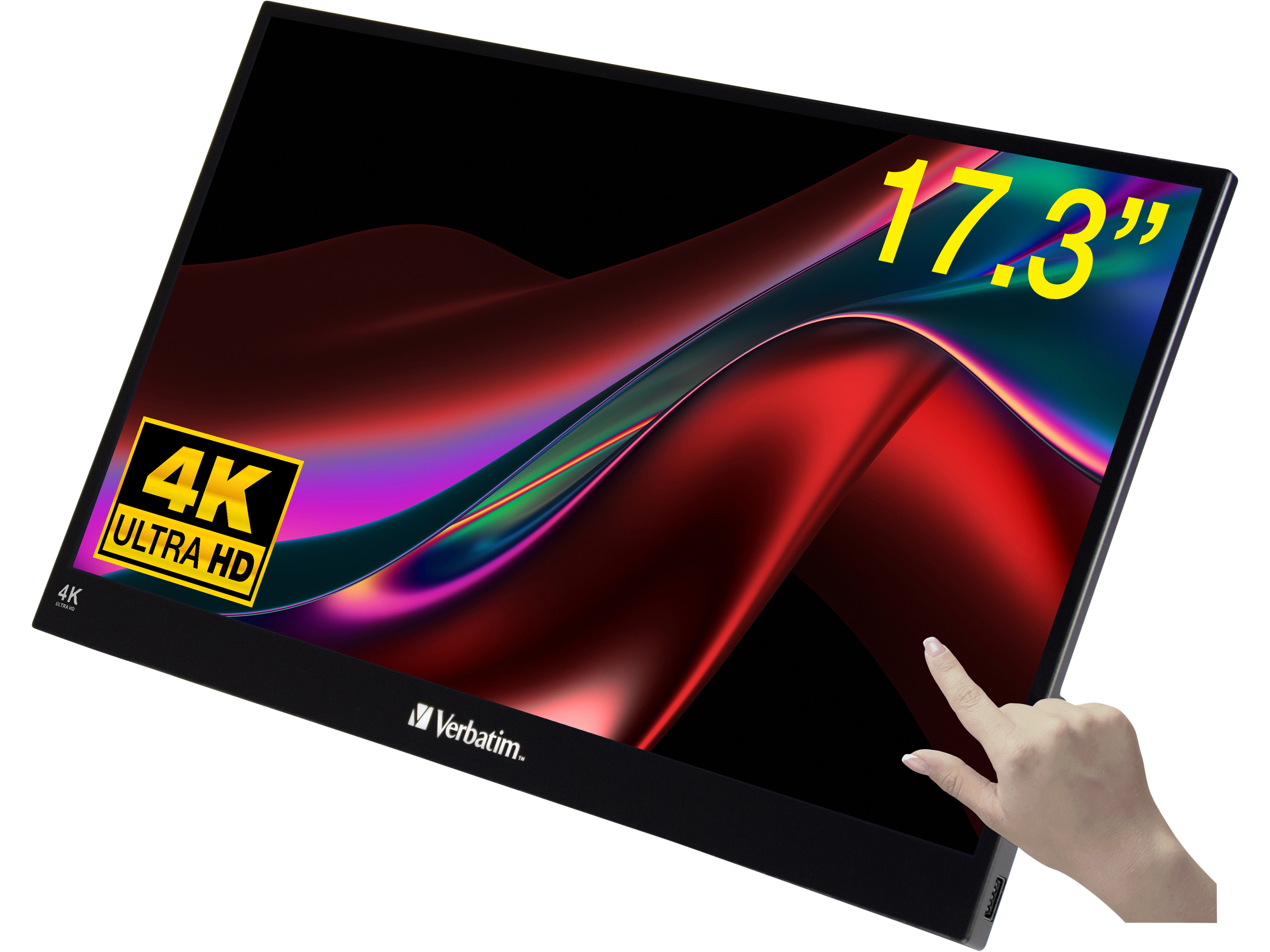 VERBATIM Tragbarer Monitor PMT-17-4K VERBATIM Tragbarer Monitor PMT-17-4K
