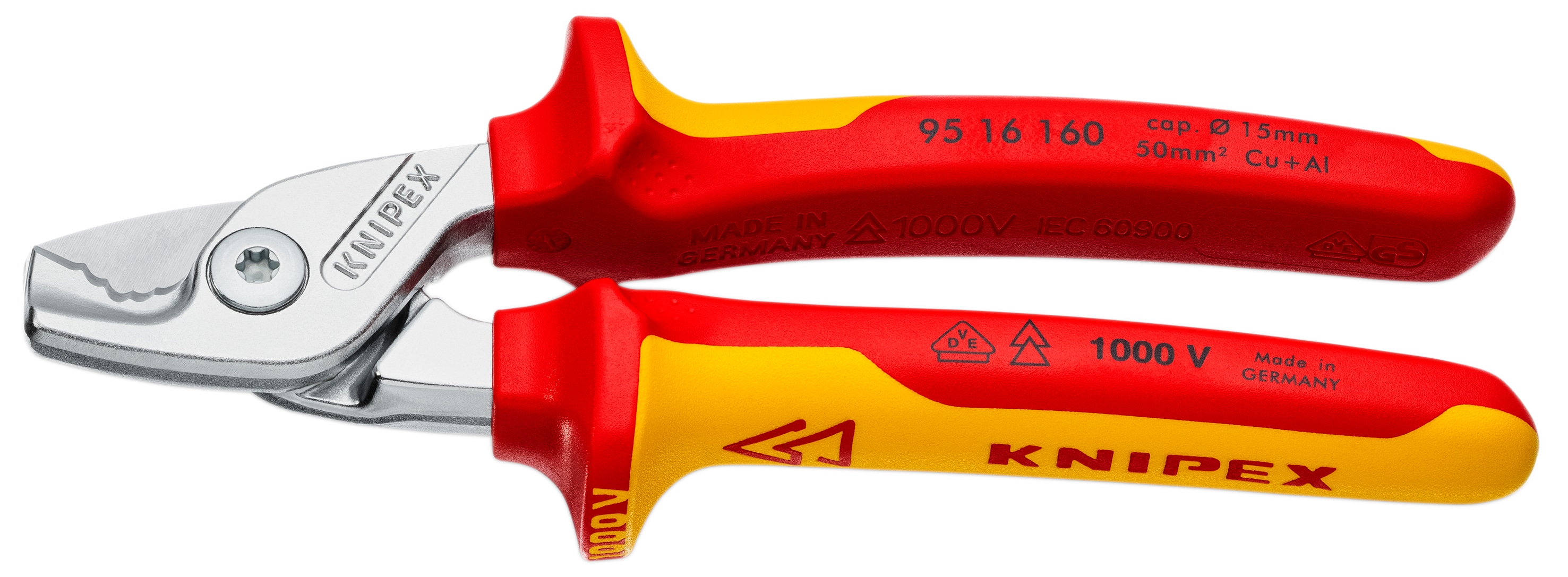 KNIPEX Kabelschere StepCut, 95 16 160, 160 mm KNIPEX Kabelschere StepCut, 95 16 160, 160 mm