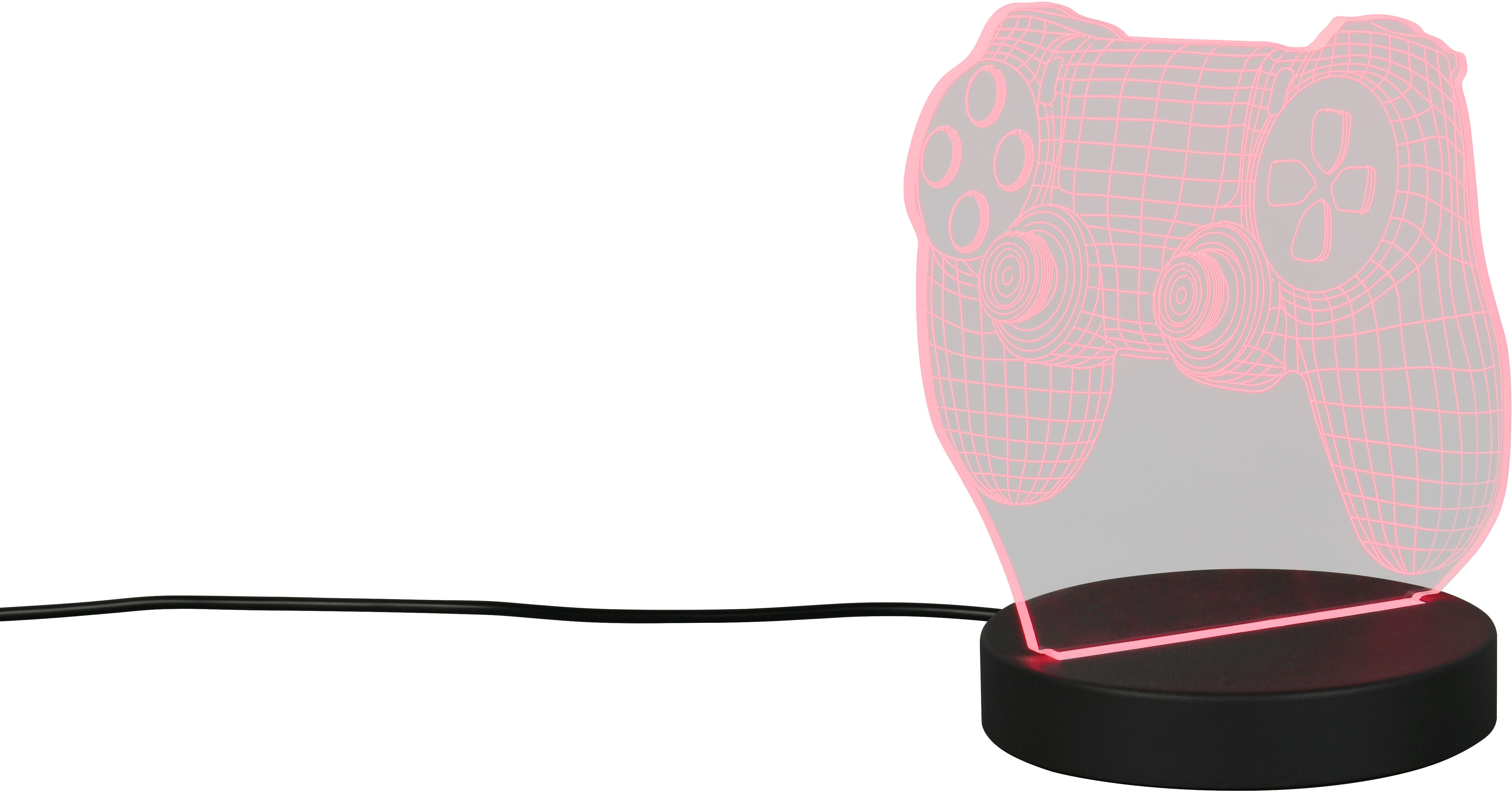 REALITY LED-Tischleuchte Joy, R53881102, 3,2W, 250lm, 3000K, schwarz REALITY LED-Tischleuchte Joy, R53881102, 3,2W, 250lm, 3000K, schwarz