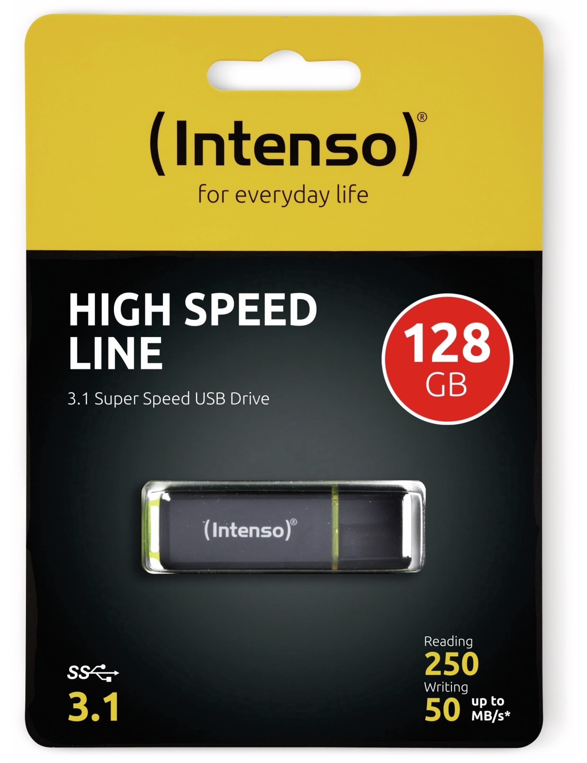 INTENSO USB 3.1 Speicherstick High Speed Line, 128 GB