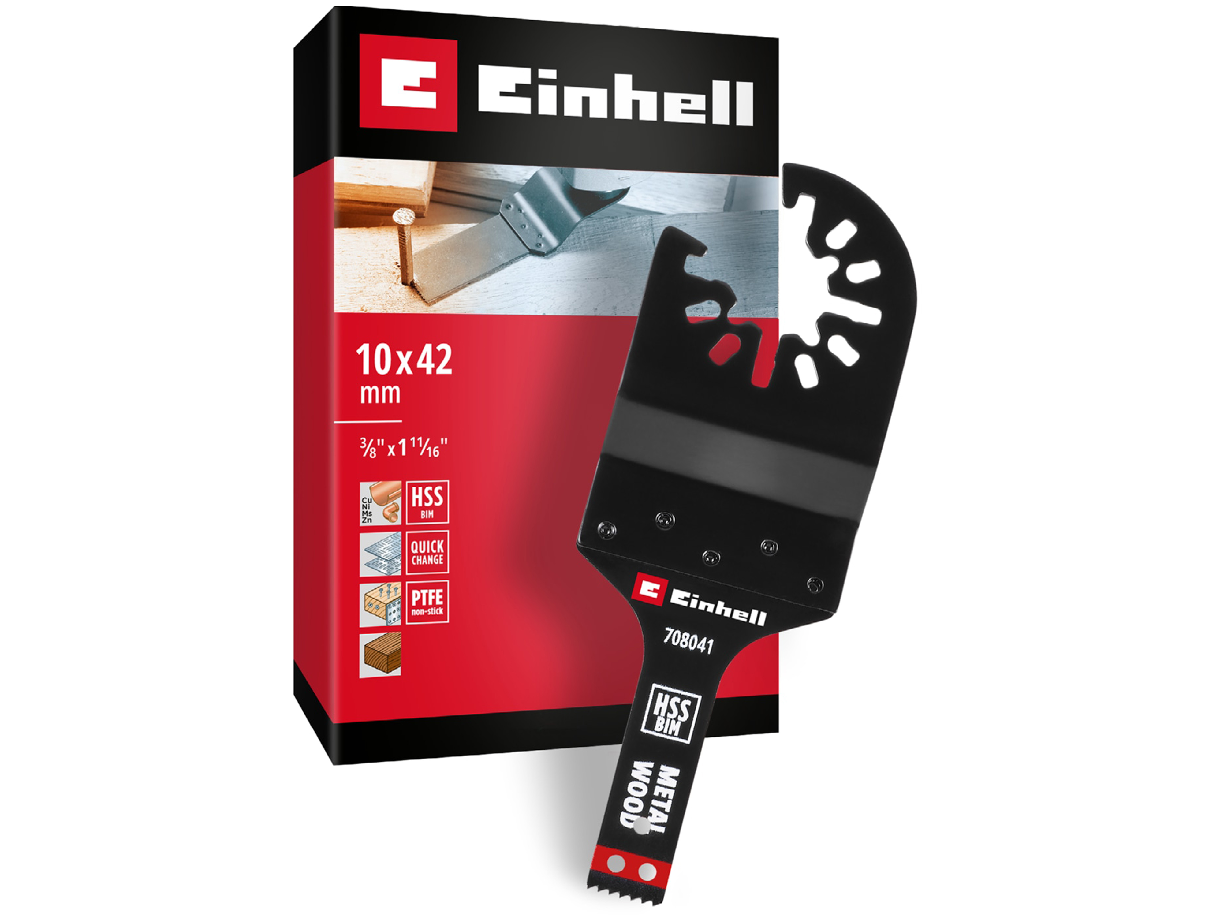 EINHELL Tauchsägeblatt, 708041, Bi-Metall, 10 mm EINHELL Tauchsägeblatt, 708041, Bi-Metall, 10 mm