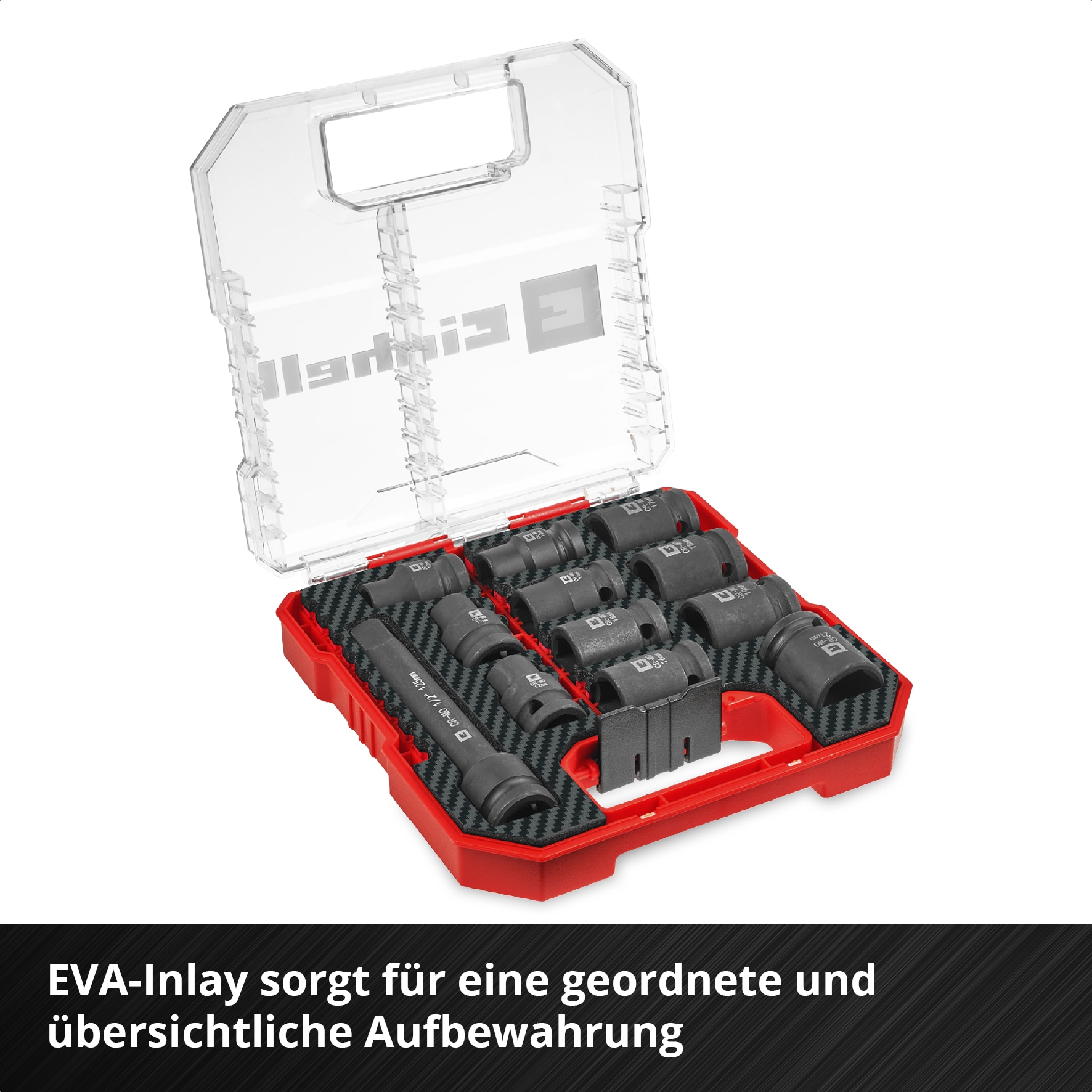EINHELL Impact Stecknuss-Set, 109283, 12-teilig EINHELL Impact Stecknuss-Set, 109283, 12-teilig