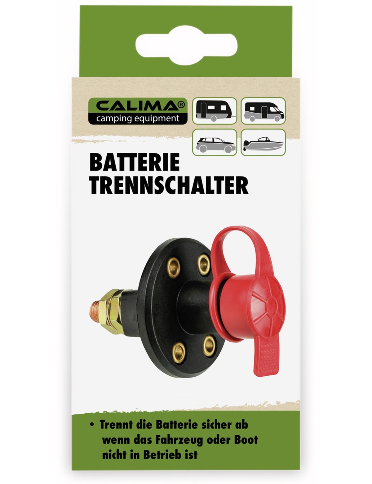CALIMA CAMPING EQUIPMENT Batterie Trennschalter CALIMA CAMPING EQUIPMENT Batterie Trennschalter