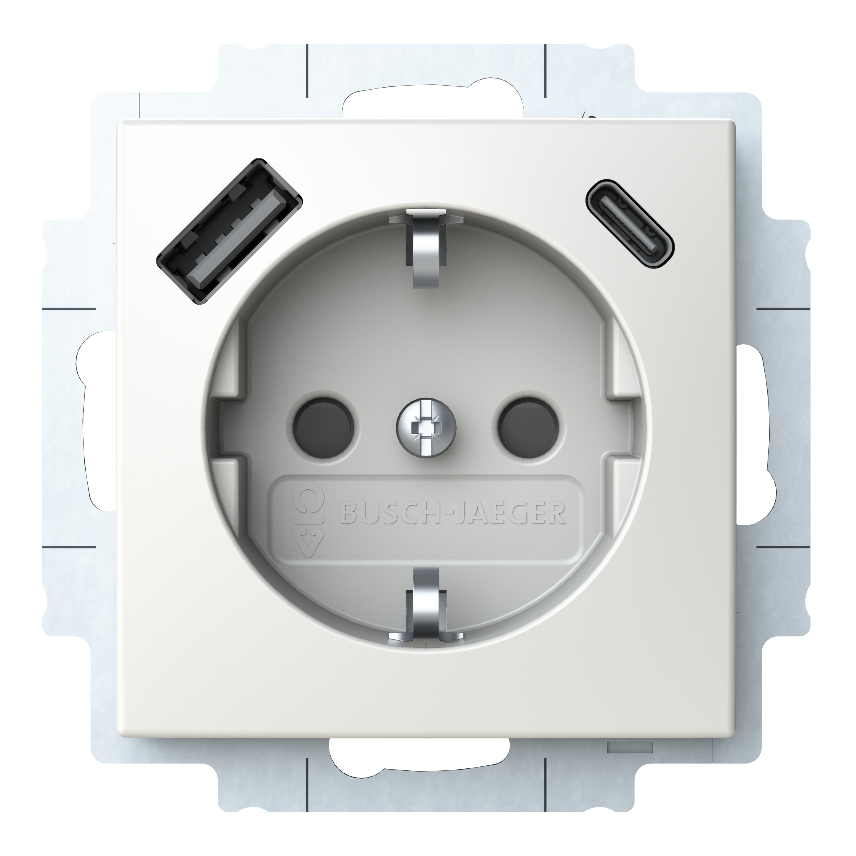 BUSCH-JAEGER USB/Steckdoseneinsatz 20 EUCB2USBAC-914 BUSCH-JAEGER USB/Steckdoseneinsatz 20 EUCB2USBAC-914
