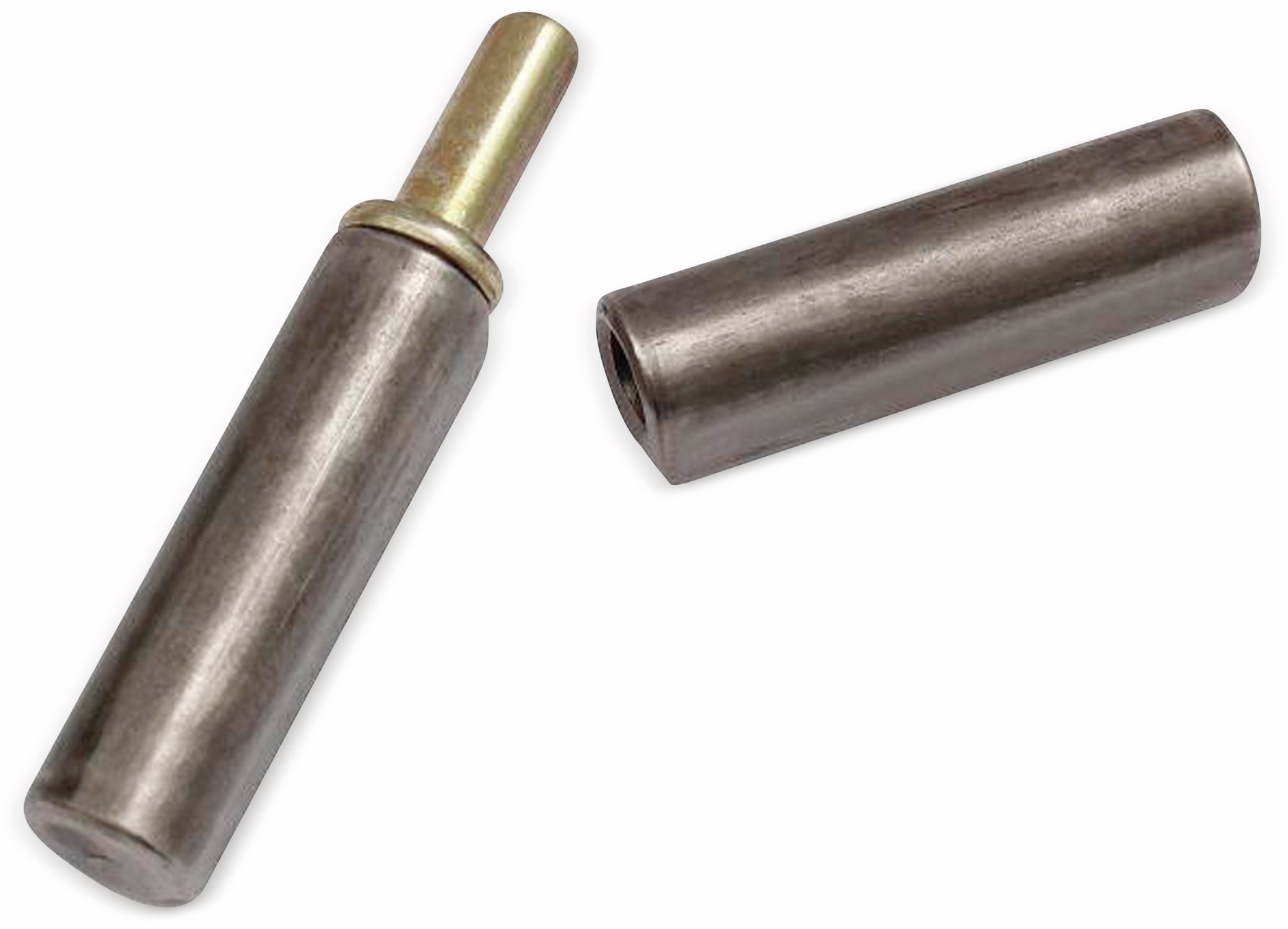 Bandrolle, Anschweißscharnier, 80x12 mm, 2-teilig, Stahl Bandrolle, Anschweißscharnier, 80x12 mm, 2-teilig, Stahl