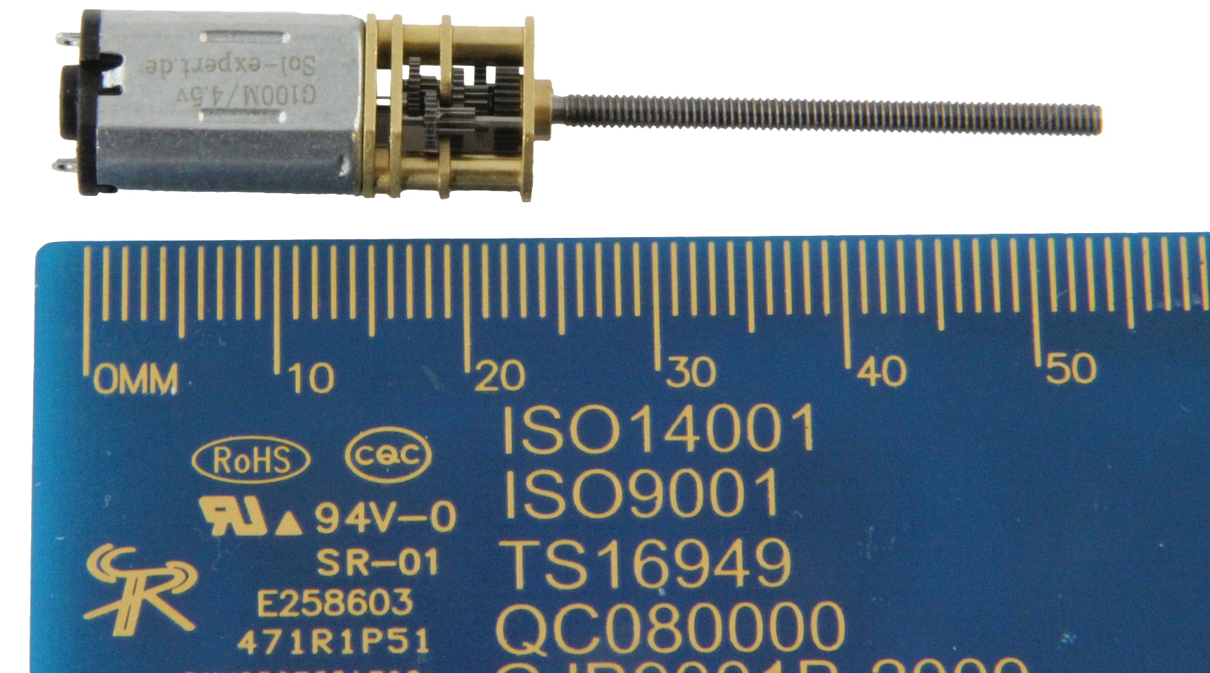 SOL-EXPERT DC-Mikrogetriebemotor G250M, 4,5V, mit Metallzahnrädern SOL-EXPERT DC-Mikrogetriebemotor G250M, 4,5V, mit Metallzahnrädern