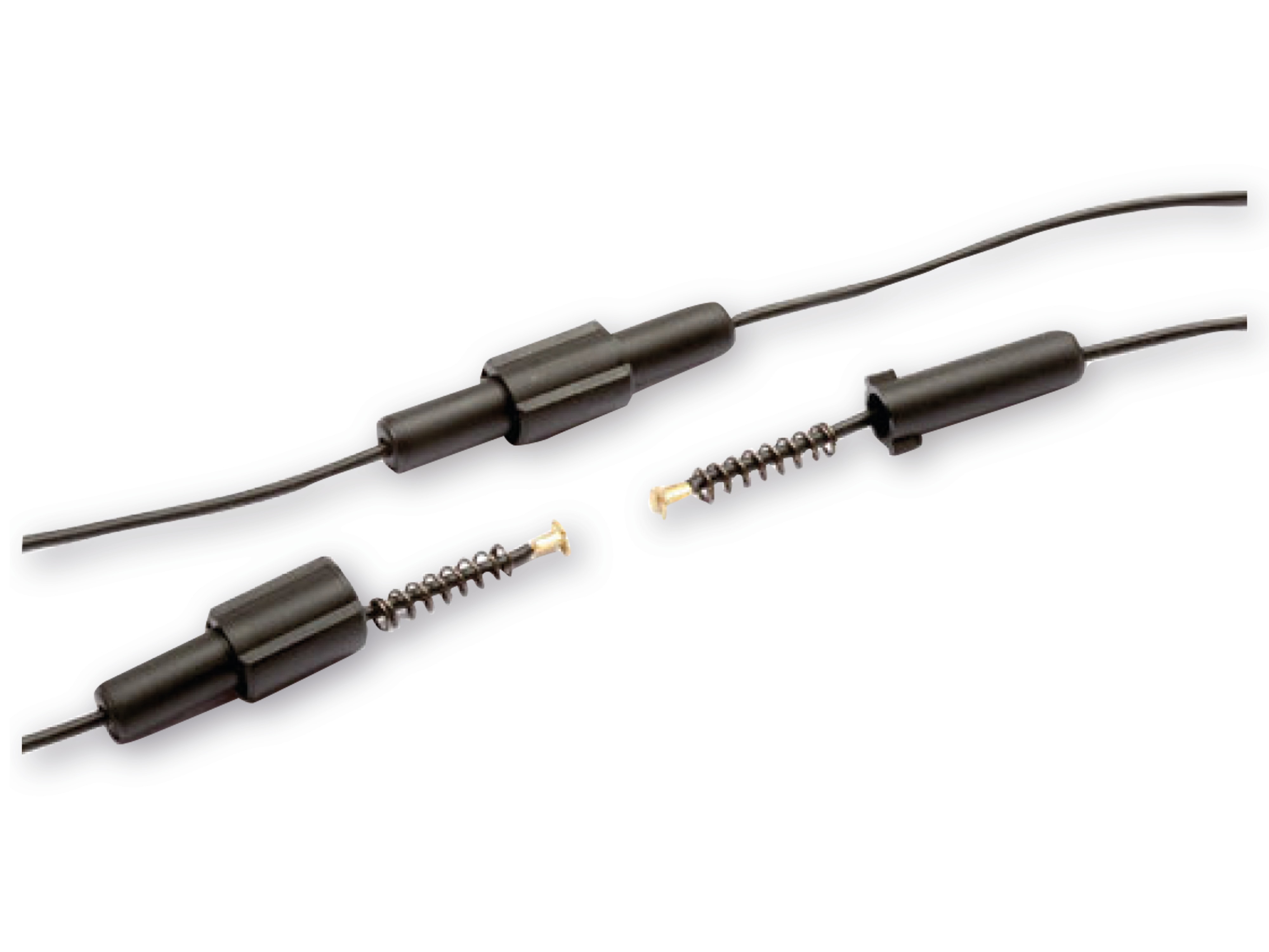 ESKA Sicherungshalter, 121720, für Feinsicherung 5 x 20 mm und 6,3 x 32 mm, 6,3A, 250V AC, In-Line ESKA Sicherungshalter, 121720, für Feinsicherung 5 x 20 mm und 6,3 x 32 mm, 6,3A, 250V AC, In-Line