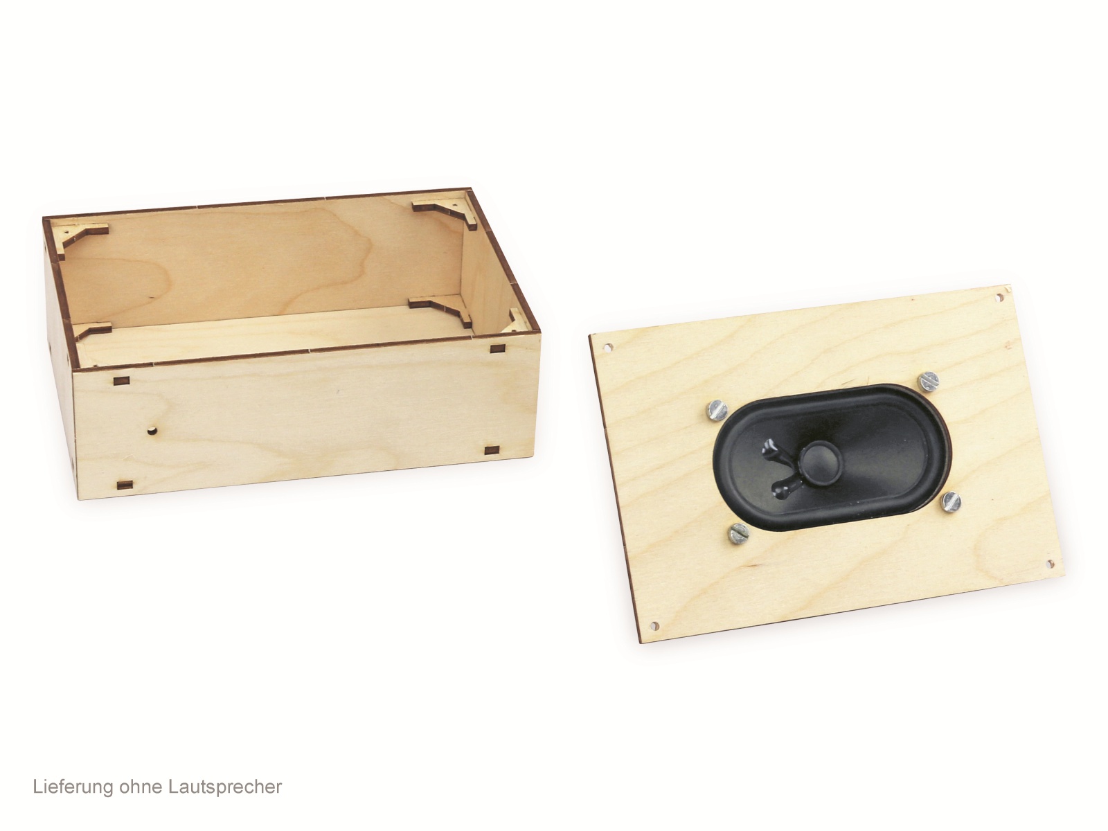 SOL-EXPERT Holzboxbausatz für Lautsprecher BN 390154, 150 x 100 x 50 mm SOL-EXPERT Holzboxbausatz für Lautsprecher BN 390154, 150 x 100 x 50 mm
