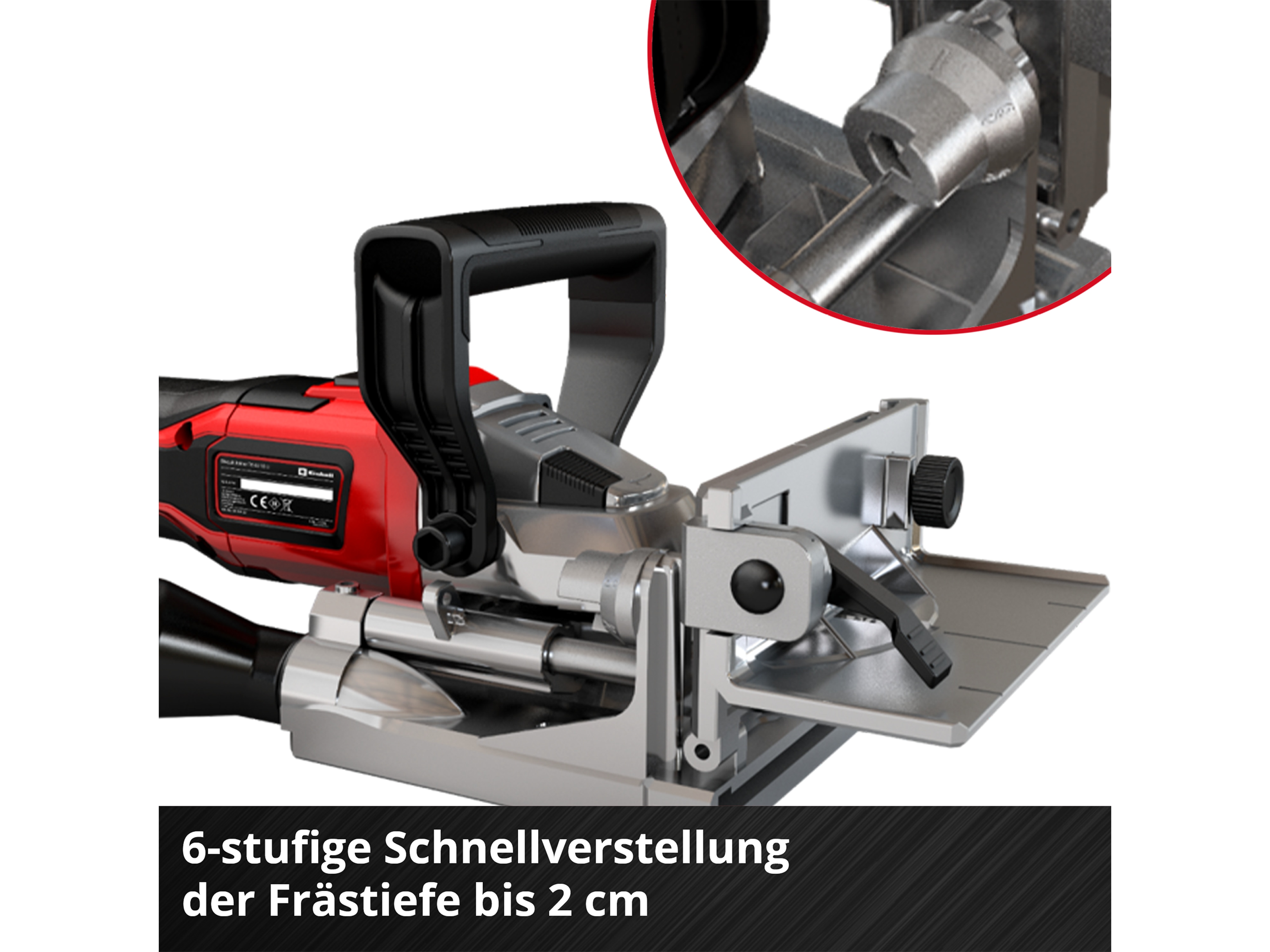 EINHELL Akku-Flachdübelfräse TE-BJ 18 Li - Solo