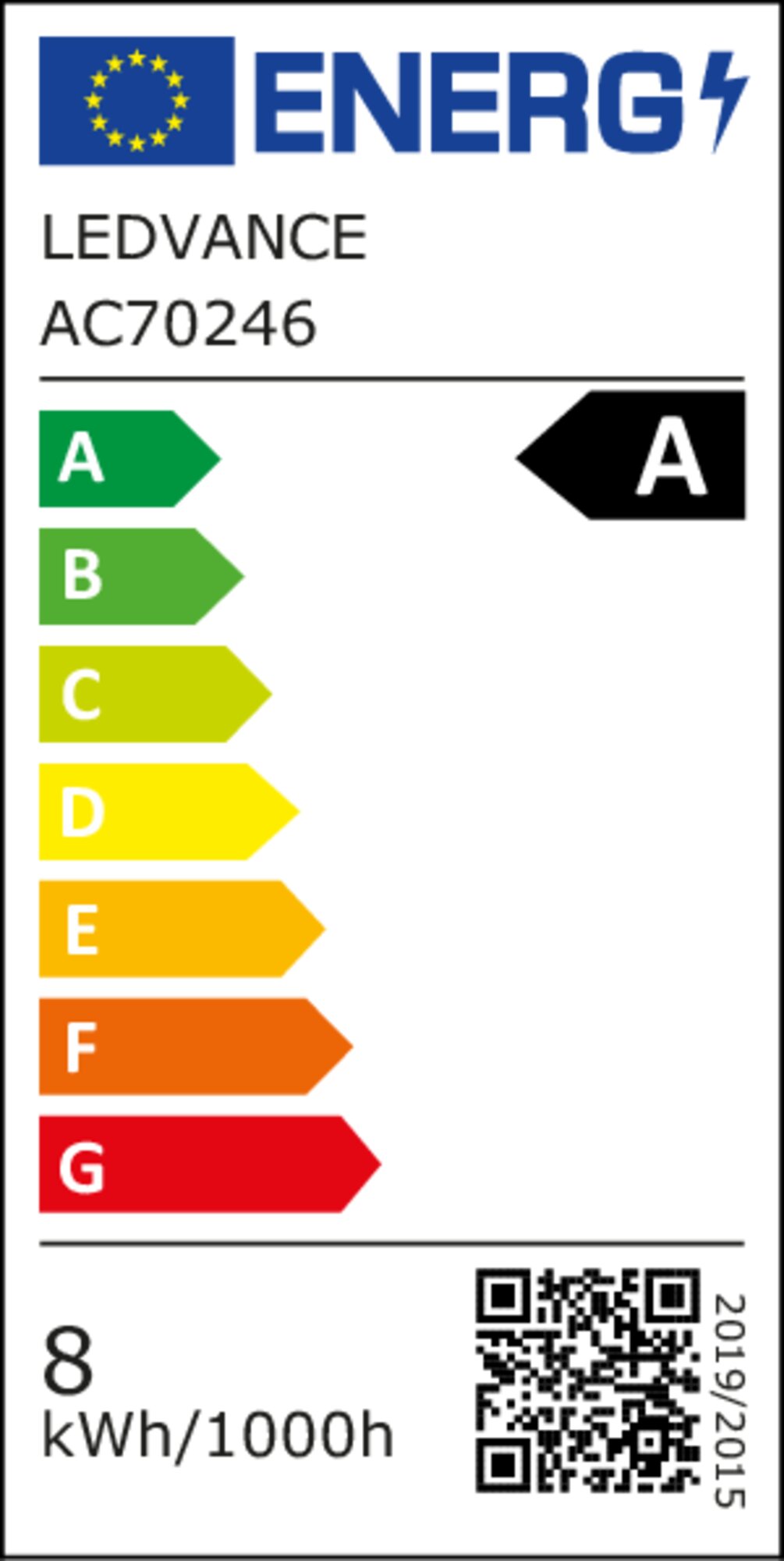 OSRAM LED-Lampe Classic, dimmbar, E27, 7,2 W, 2700 K, EEK: A, 1521 lm, IP20, warmweiß
