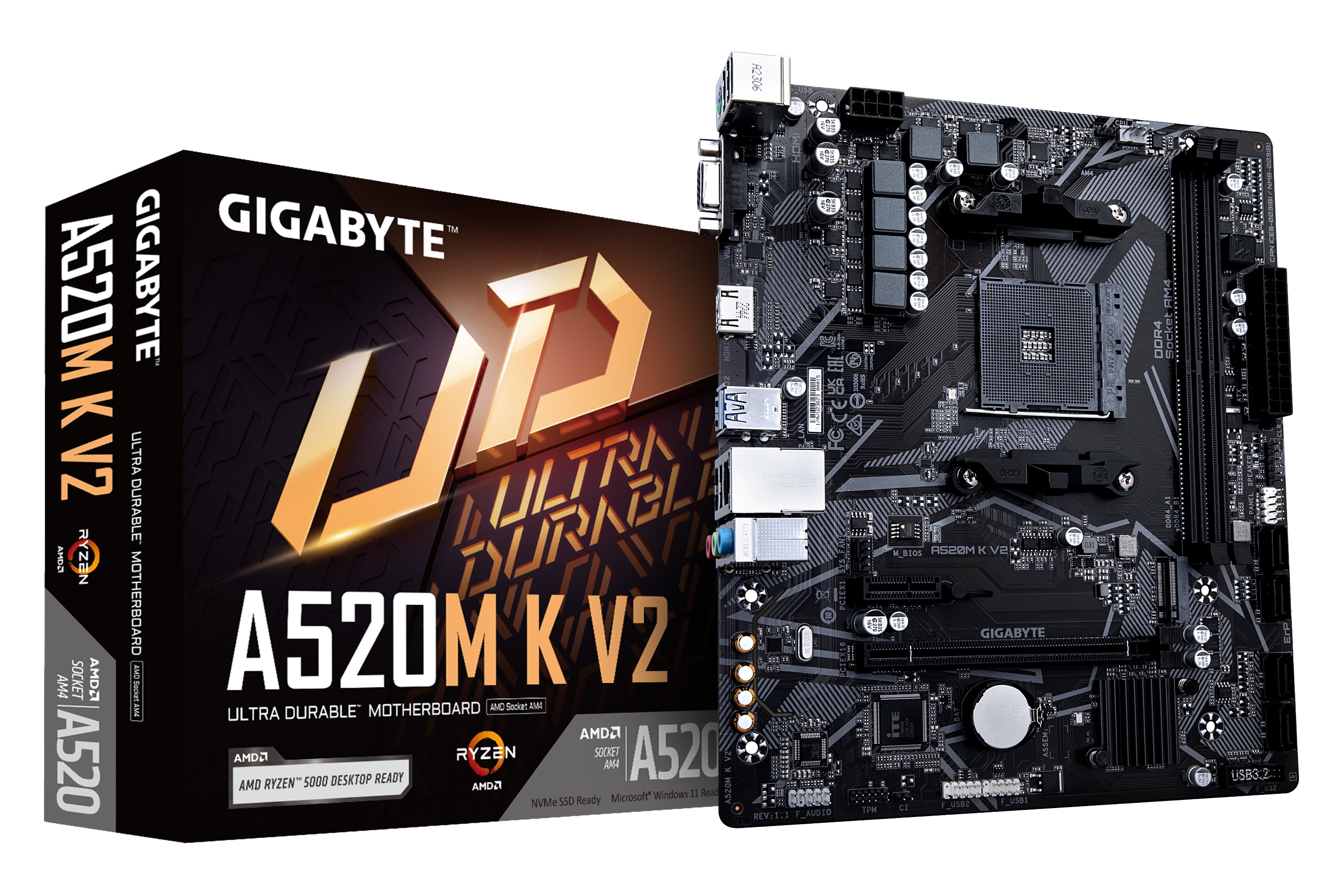 GIGABYTE Mainboard A520M K V2 GIGABYTE Mainboard A520M K V2