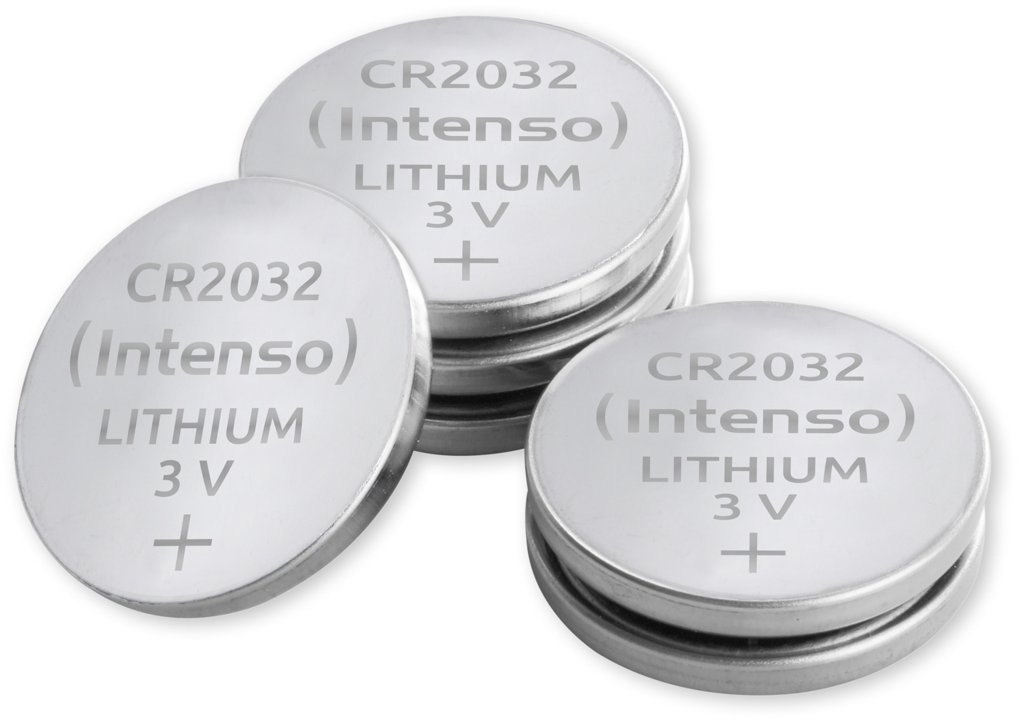 INTENSO Lithium-Knopfzelle CR2032, 6 Stück INTENSO Lithium-Knopfzelle CR2032, 6 Stück