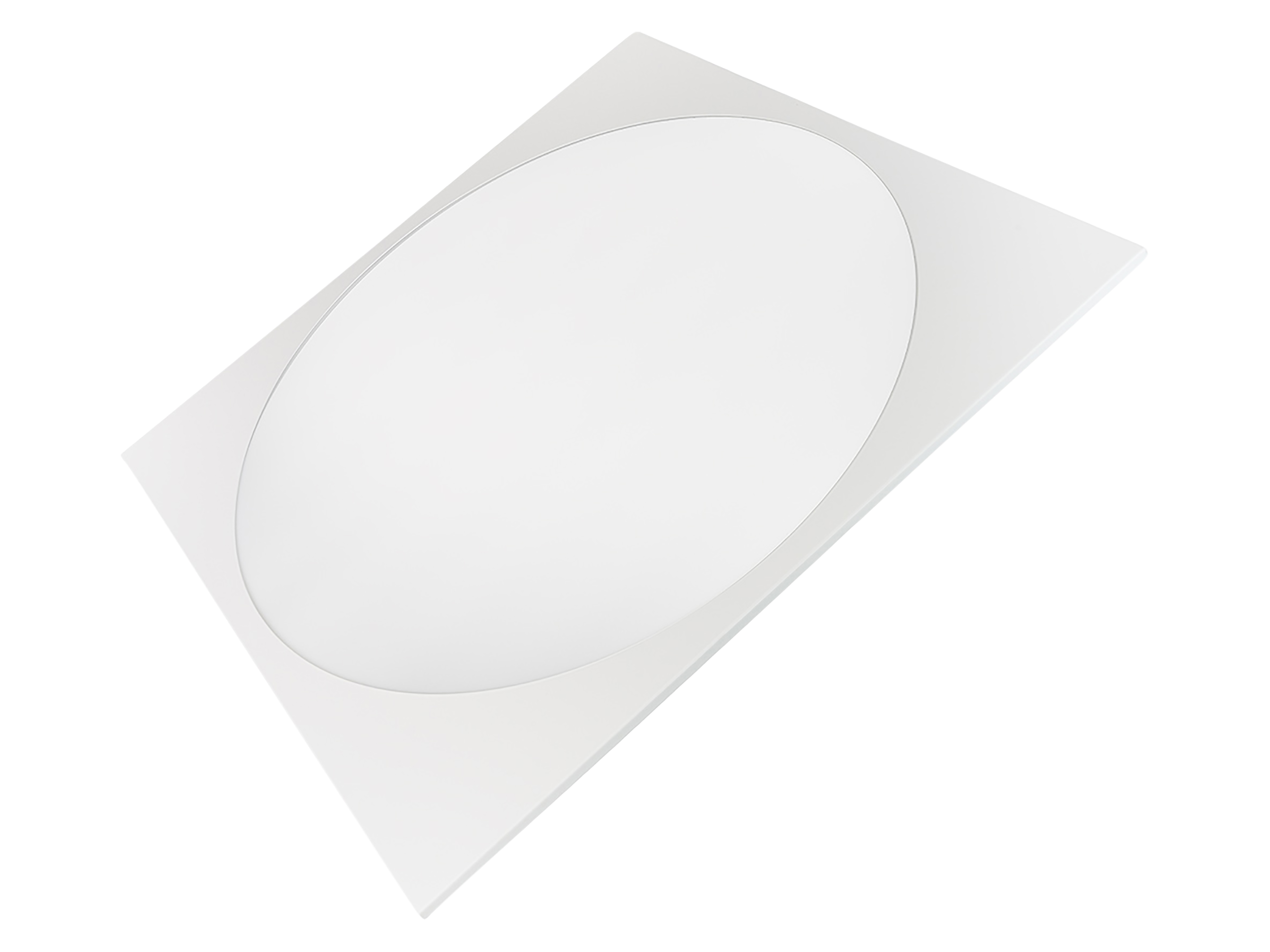 ENOVALITE LED-Panel, 30W, 4000K, EEK: E, 3600lm, IP20, runde Leuchtfläche, weiß