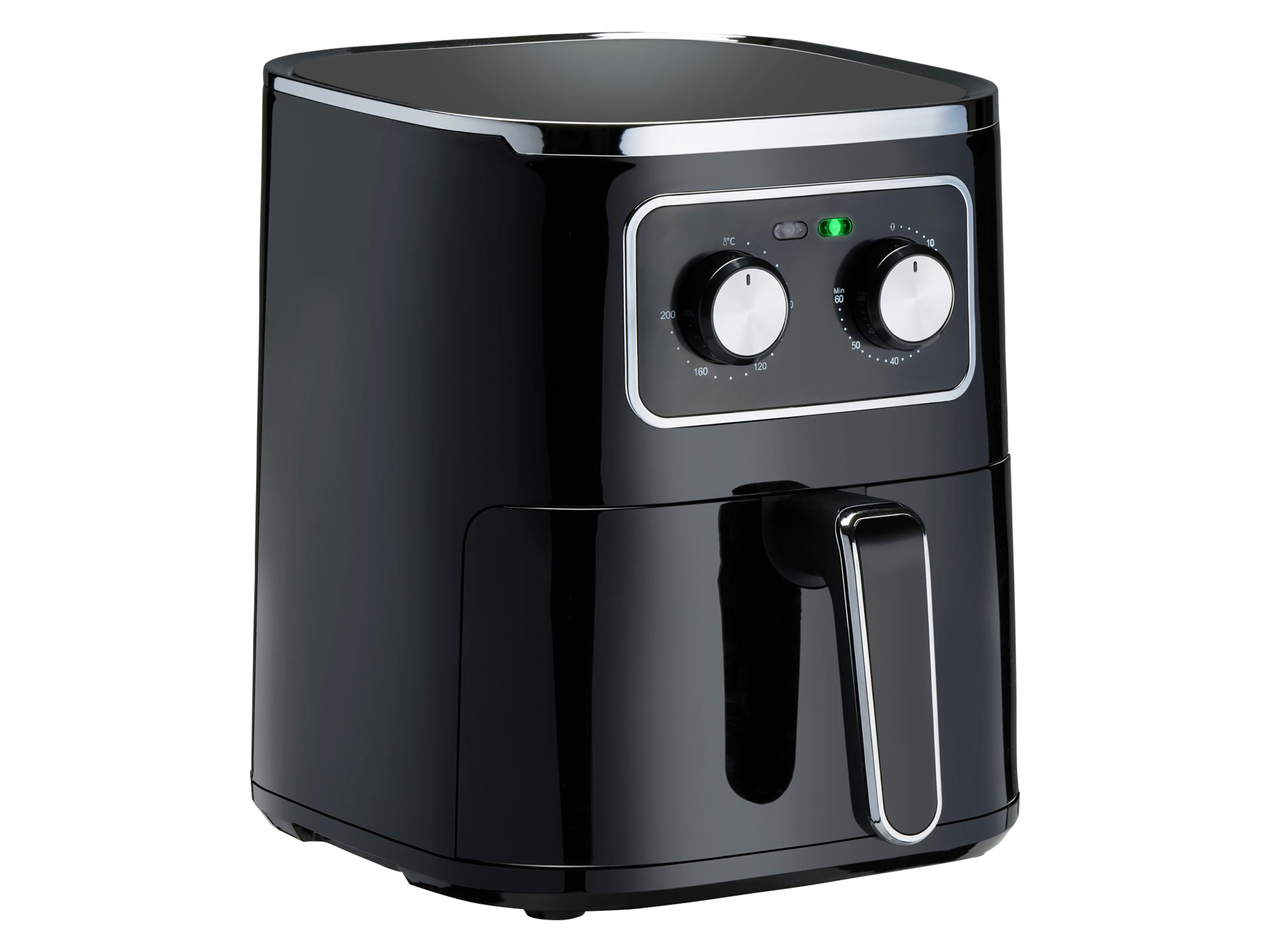 ALPINA Heißluftfritteuse 4,5L, 1400W, Timerfunktion, 1-4 Personen