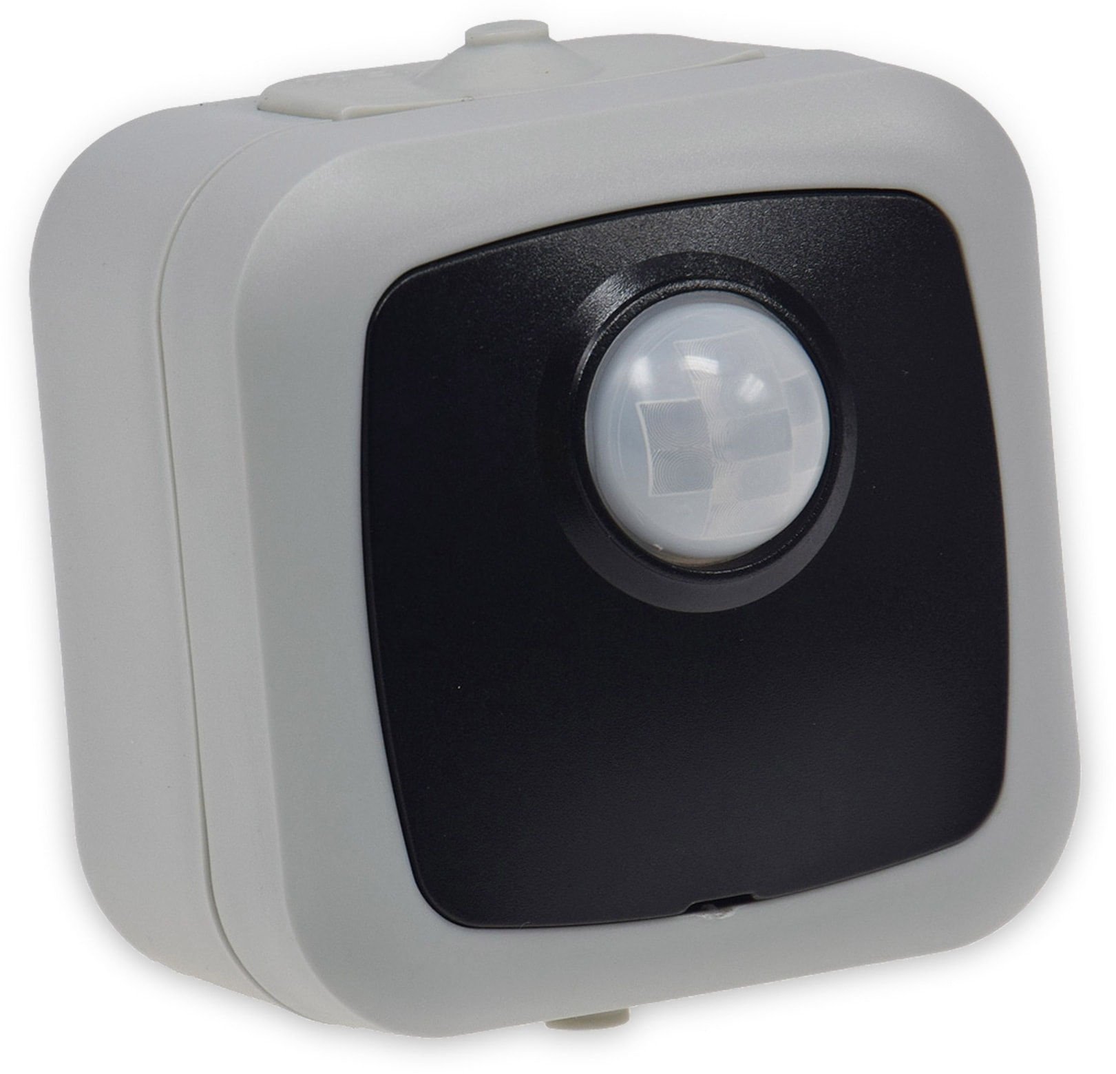 DELPHI Feuchtraum-Bewegungsmelder, IP44, AP, 500 W, 250 V DELPHI Feuchtraum-Bewegungsmelder, IP44, AP, 500 W, 250 V