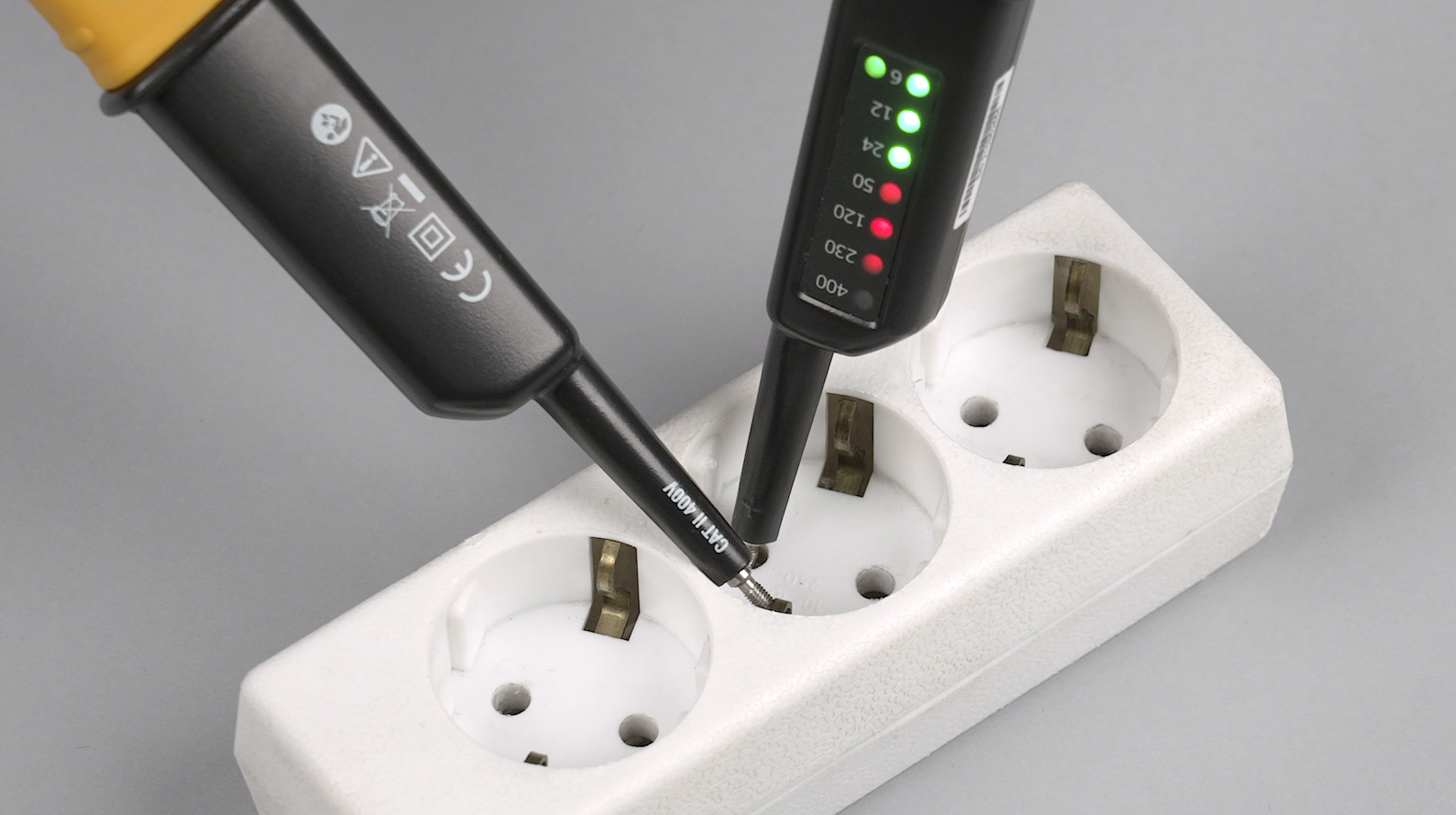 PANCONTROL Messgeräte-Set, Multisensor-Messgerät PAN 185 + Spannungsprüfer PAN Volttester 400FI PANCONTROL Messgeräte-Set, Multisensor-Messgerät PAN 185 + Spannungsprüfer PAN Volttester 400FI