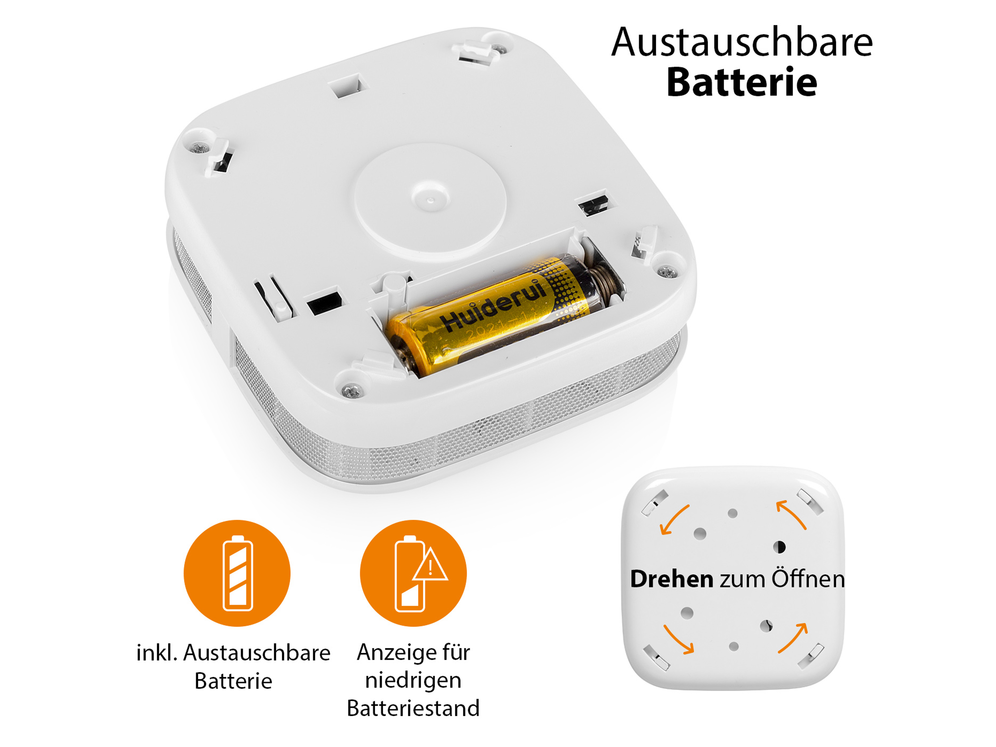 SMARTWARES Rauchmelder FSM-126, WLAN SMARTWARES Rauchmelder FSM-126, WLAN