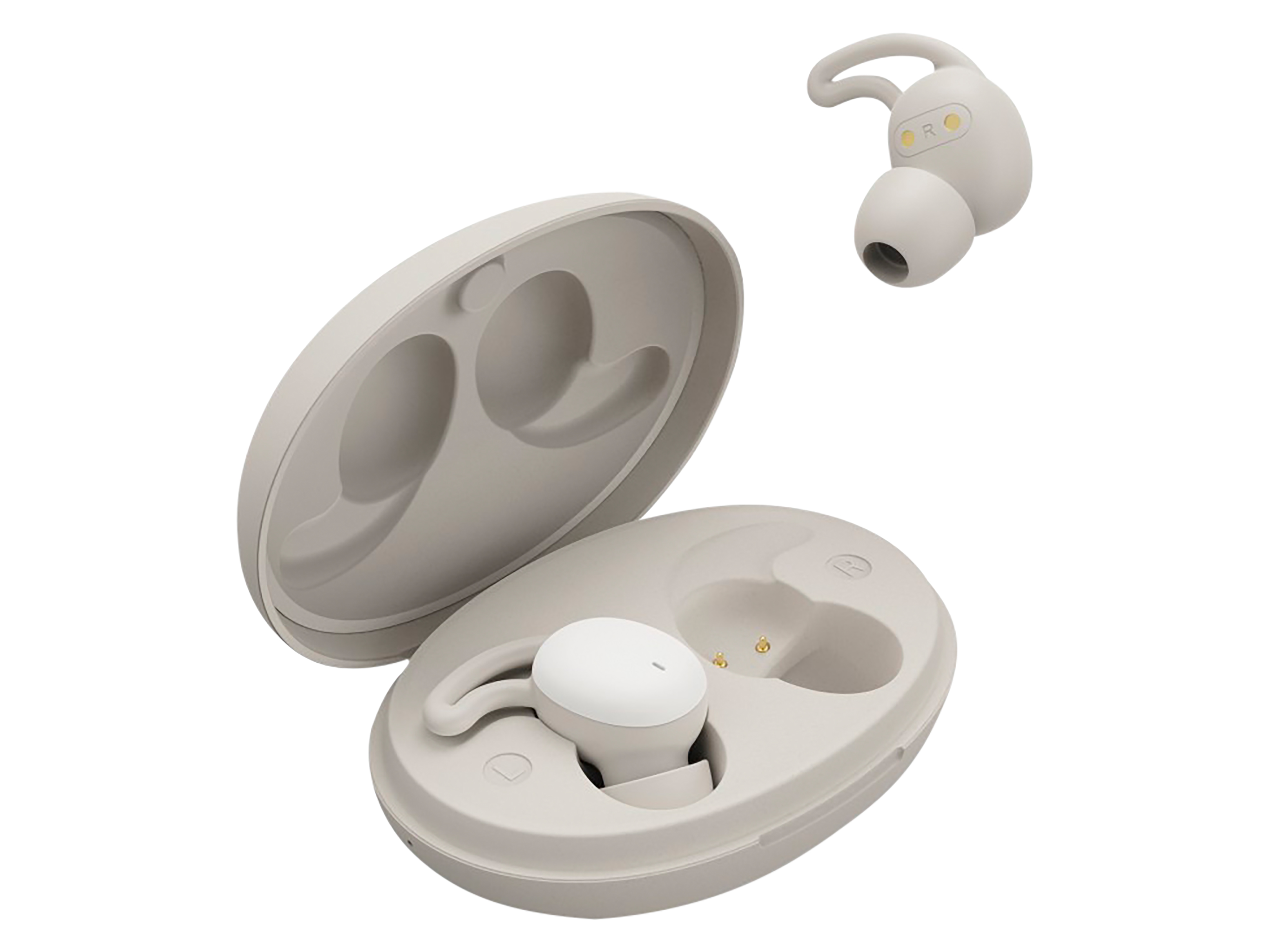 HAMA Kabellose Kopfhörer, Spirit Calm TWS, In-Ear, Schlafkopfhörer, Weiß/Grau HAMA Kabellose Kopfhörer, Spirit Calm TWS, In-Ear, Schlafkopfhörer, Weiß/Grau
