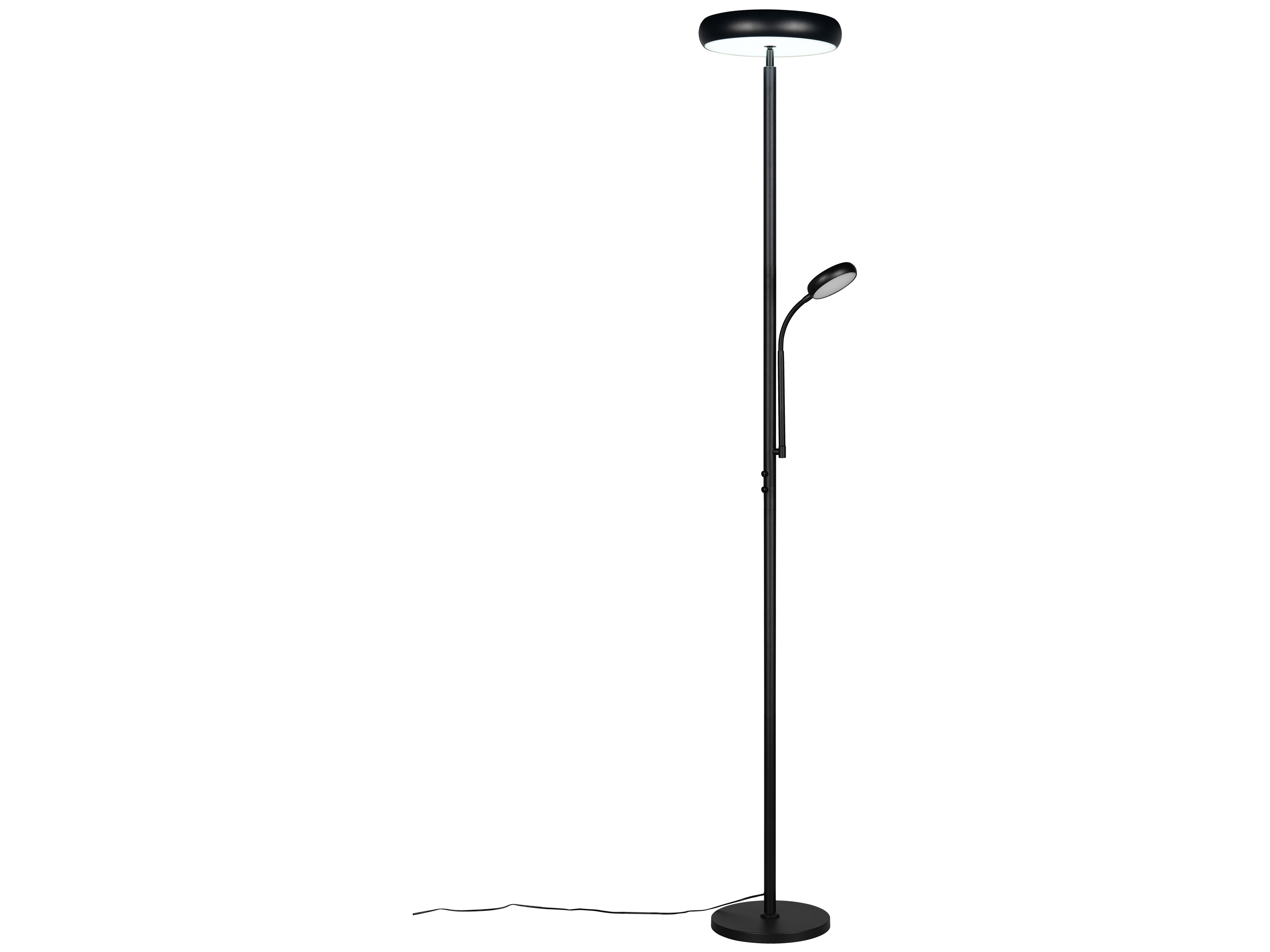 REALITY LED-Stehleuchte Palermo R45741132, 23W, 3000... 6500K, 2500lm, CCT, IP20, schwarz REALITY LED-Stehleuchte Palermo R45741132, 23W, 3000... 6500K, 2500lm, CCT, IP20, schwarz