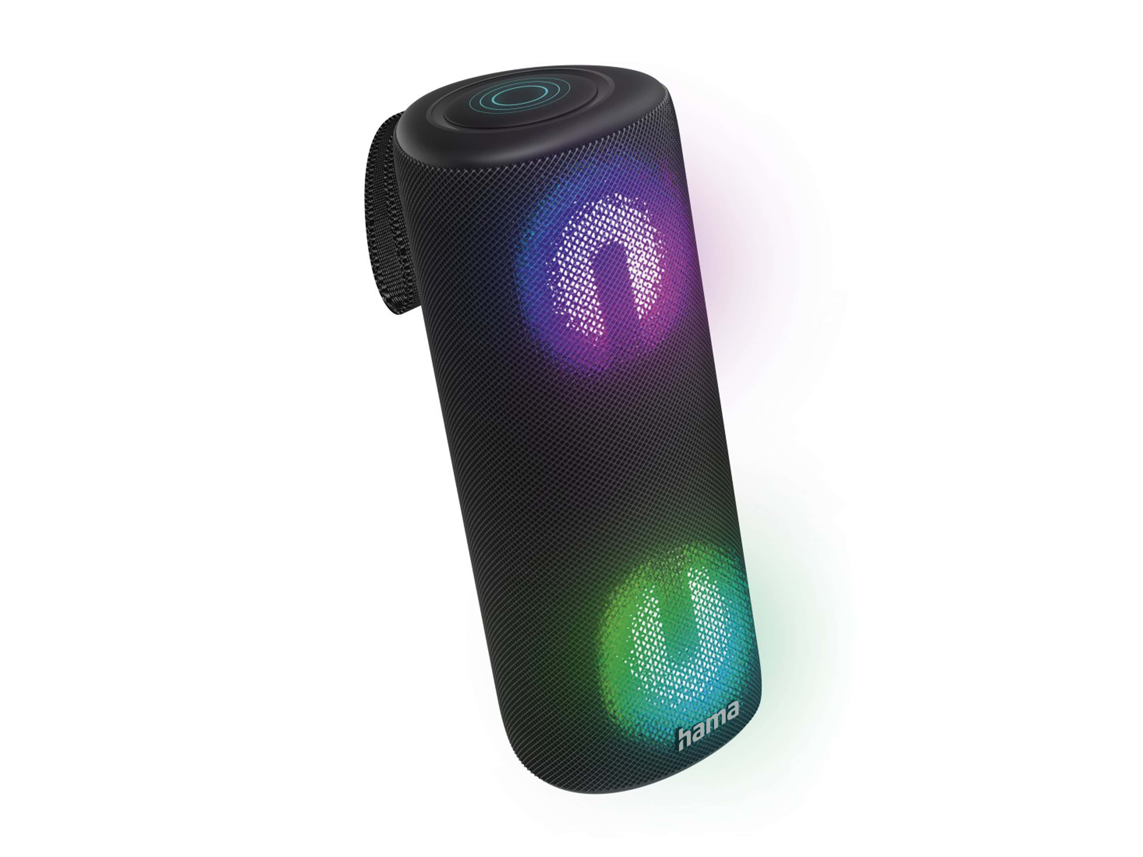 HAMA Bluetooth Lautsprecher Pipe 3.0, 24W, IPX5, 10 Lichtmodi HAMA Bluetooth Lautsprecher Pipe 3.0, 24W, IPX5, 10 Lichtmodi