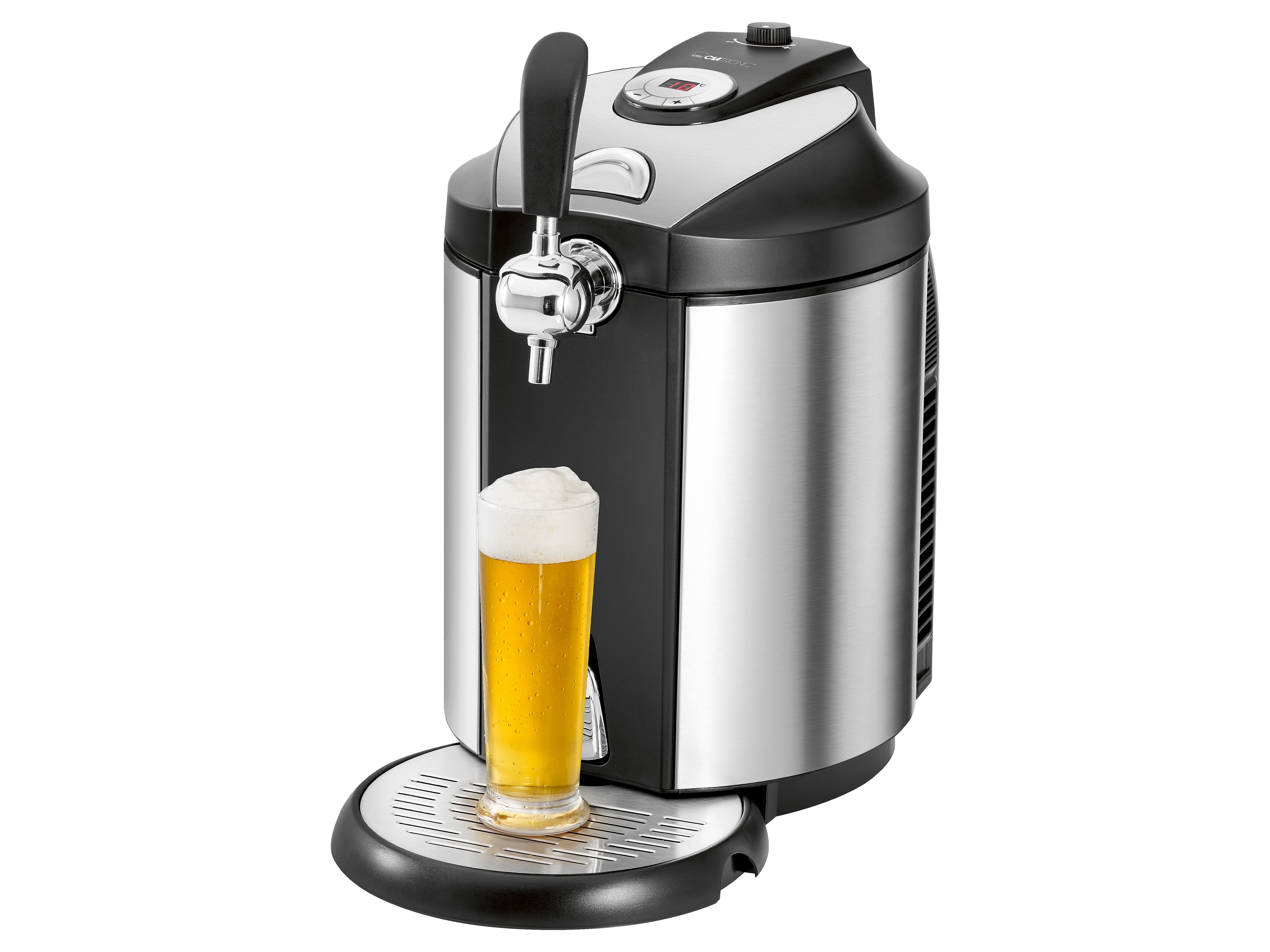 CLATRONIC Bierzapfanlage BZ 3740 inox, für 5 L Bierfässer CLATRONIC Bierzapfanlage BZ 3740 inox, für 5 L Bierfässer