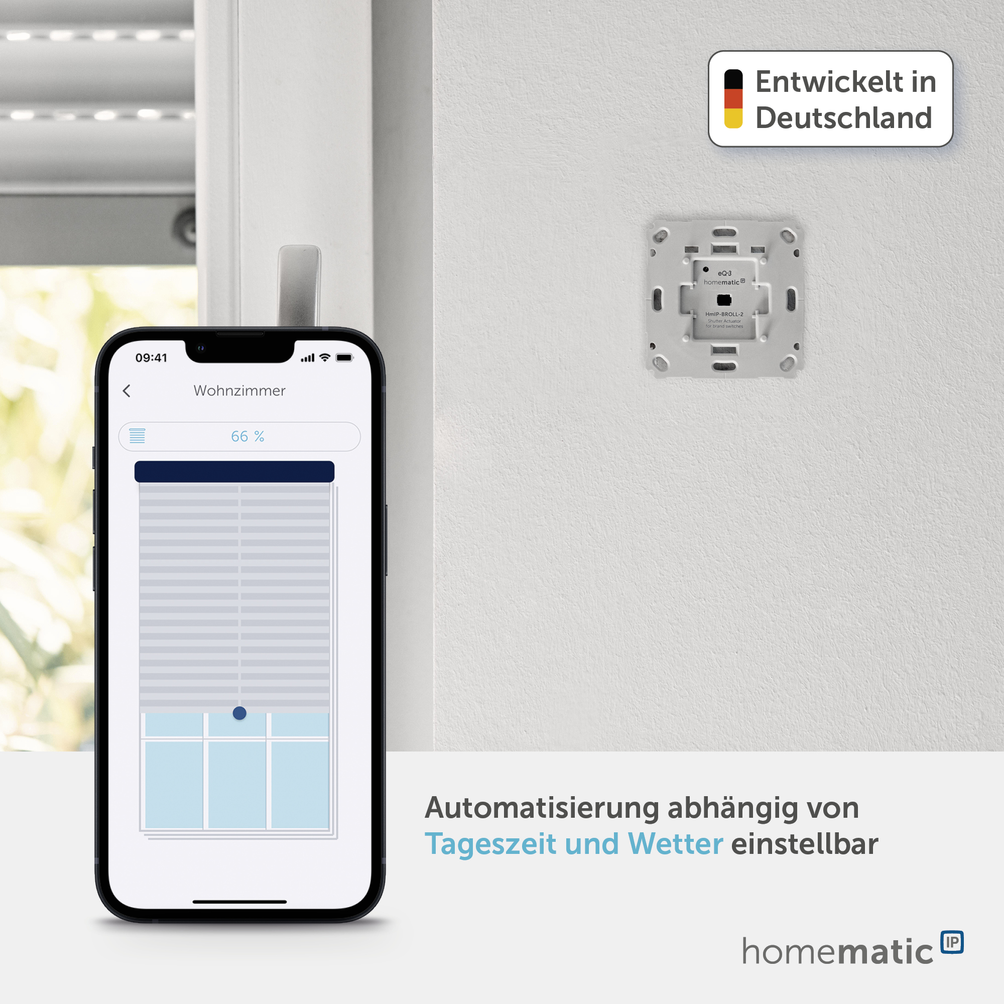 HOMEMATIC IP 162171A0 Starterset Rollladensteuerung für 2 Rollläden oder Markisen HOMEMATIC IP 162171A0 Starterset Rollladensteuerung für 2 Rollläden oder Markisen