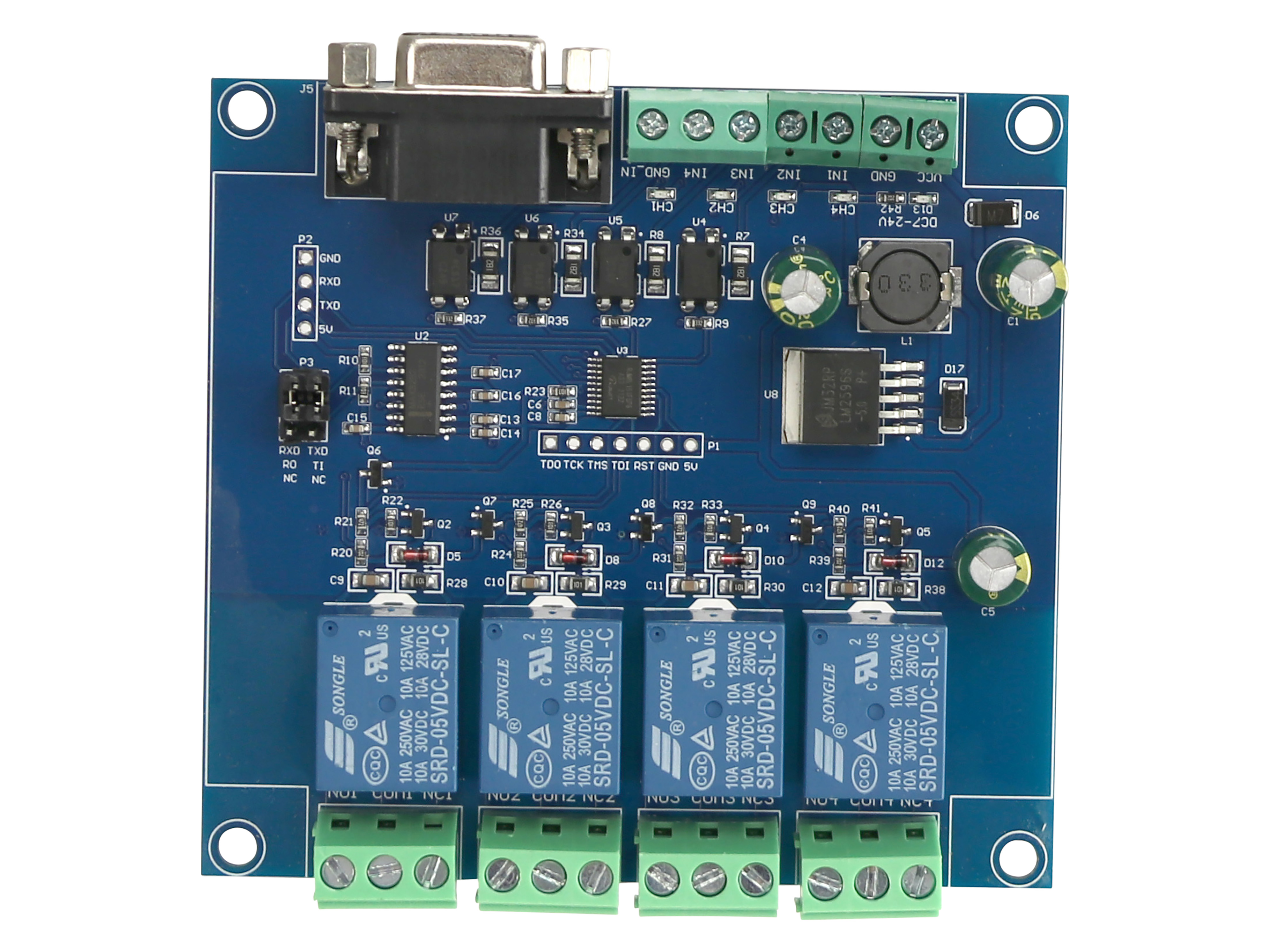 DAYPOWER Relaismodul 232-4R-D7, 4 Kanal DAYOWER Relaismodul 232-4R-D7, 4 Kanal