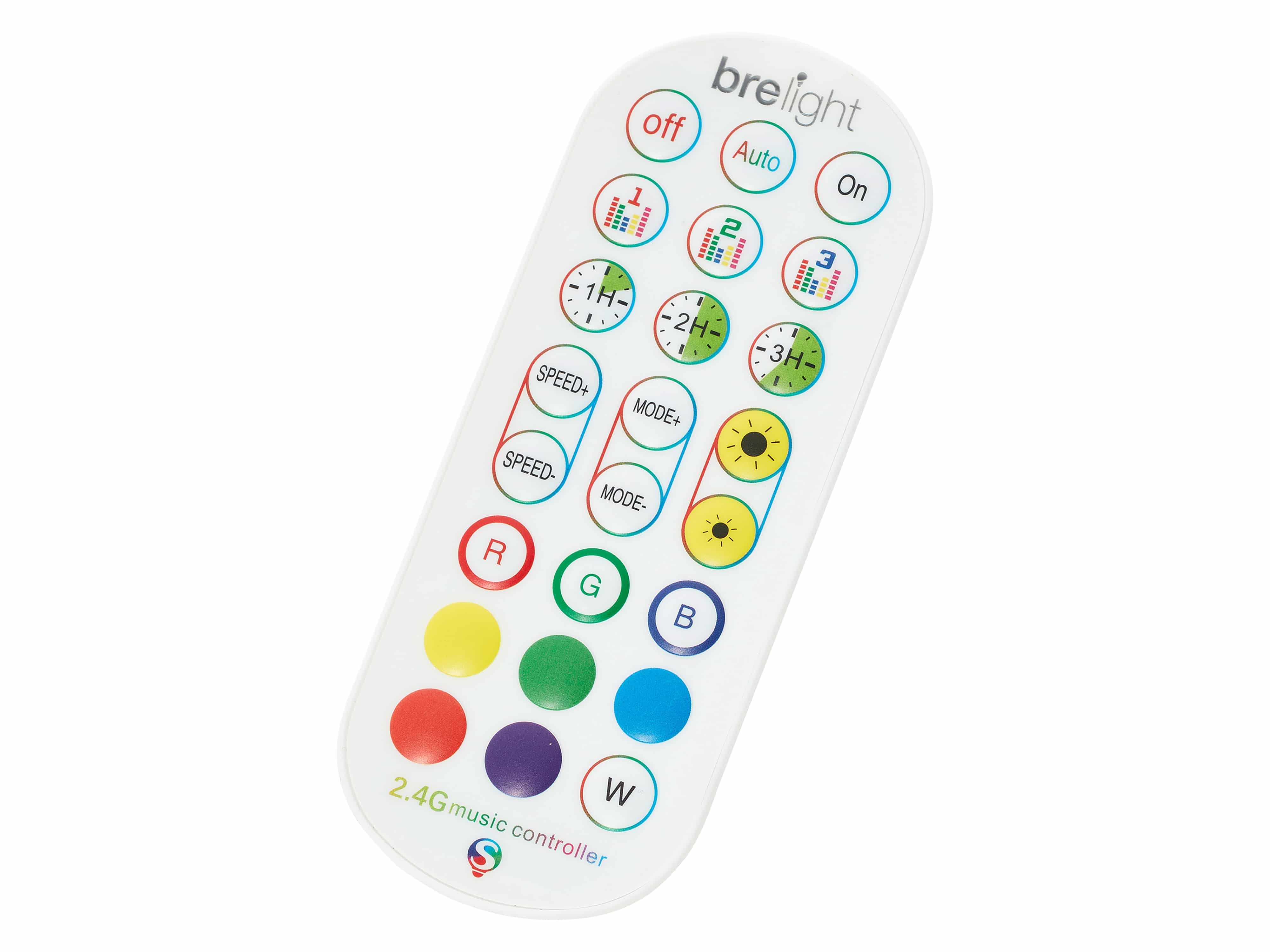 BRILLIANT LED-Stehleuchte Neele, 6,5 W, 125 lm, RGB, dimmbar, weiß BRILLIANT LED-Stehleuchte Neele, 6,5 W, 125 lm, RGB, dimmbar, weiß