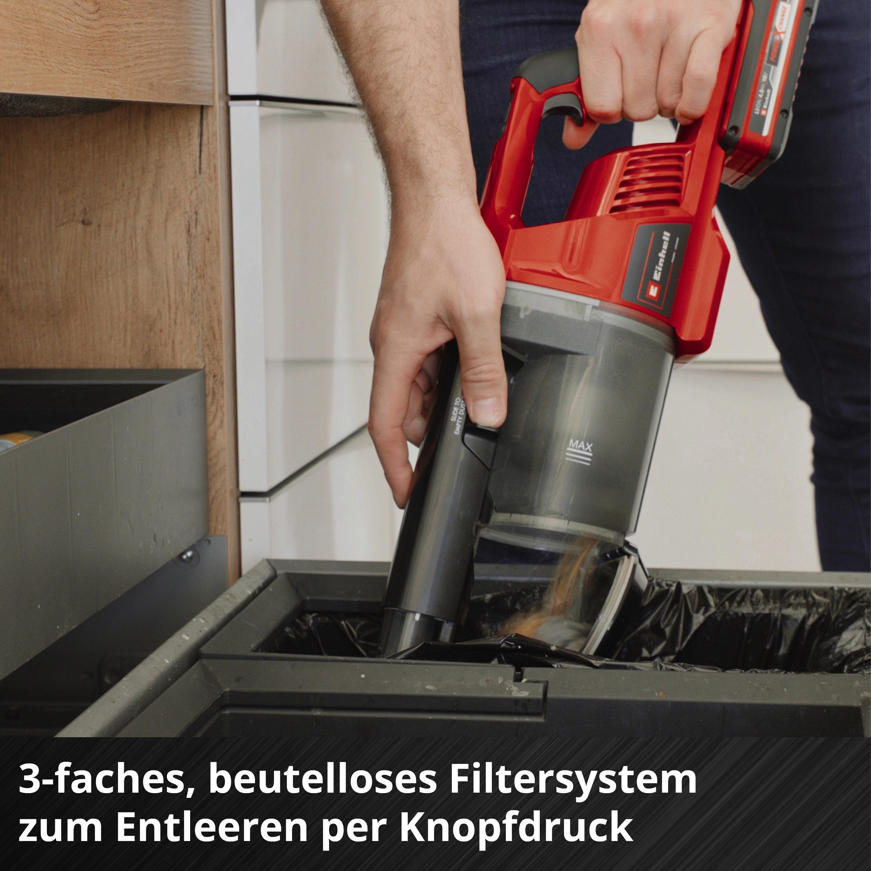 EINHELL Akku-Stielstaubsauger TE-SV 18 Li Kit (1x 4,0 Ah) EINHELL Akku-Stielstaubsauger TE-SV 18 Li Kit (1x 4,0 Ah)